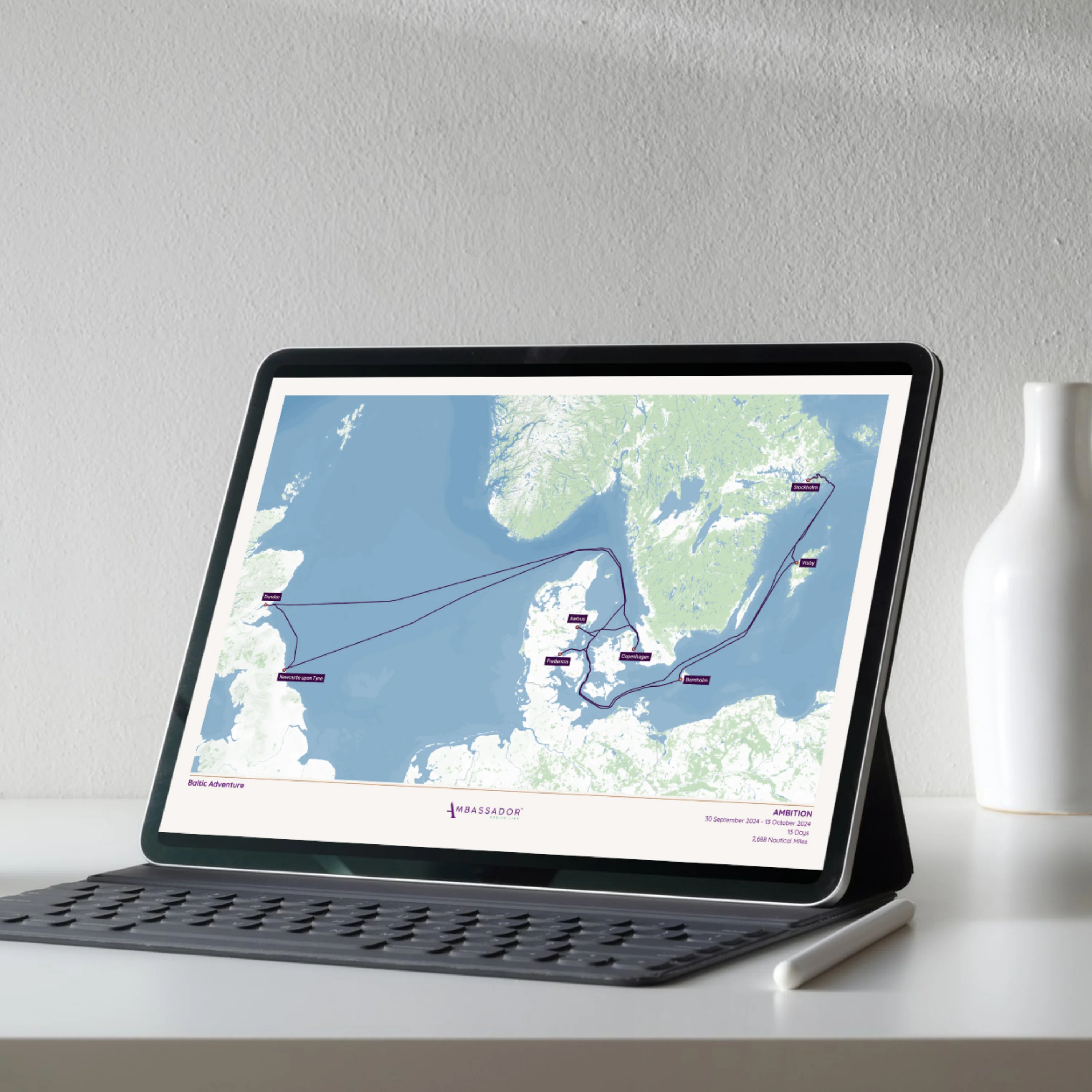 Ambassador Cruise Line Digital Map - Image 6