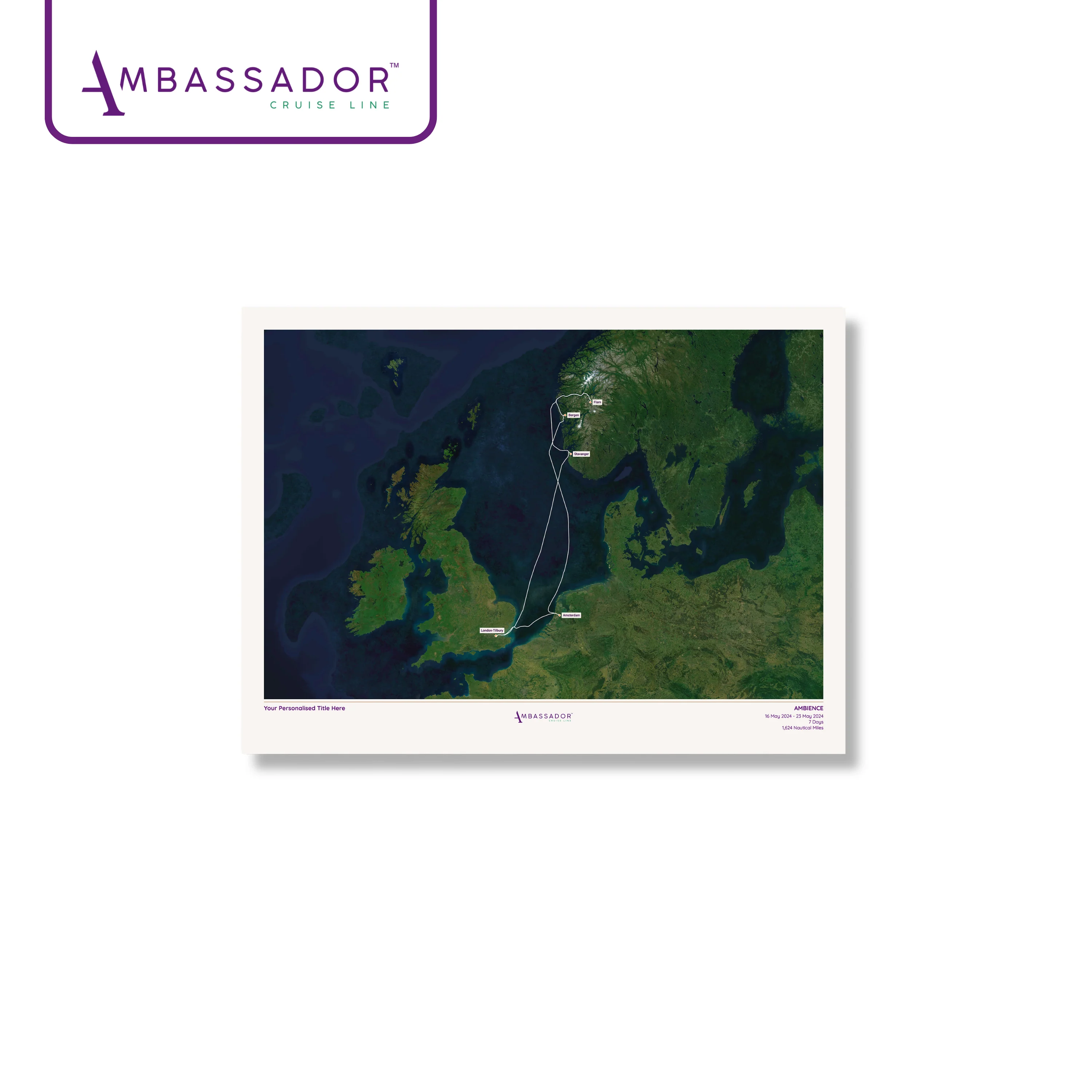 Ambassador Cruise Line Map - Satellite - Image 11
