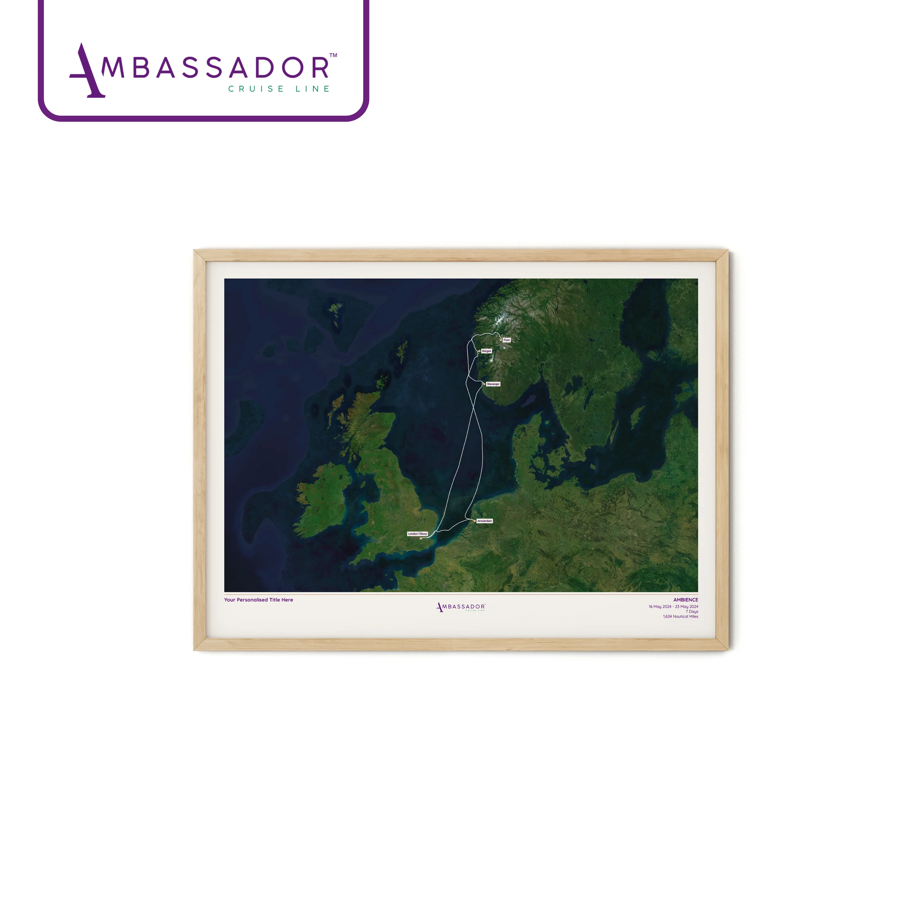 Ambassador Cruise Line Map - Satellite - Image 13