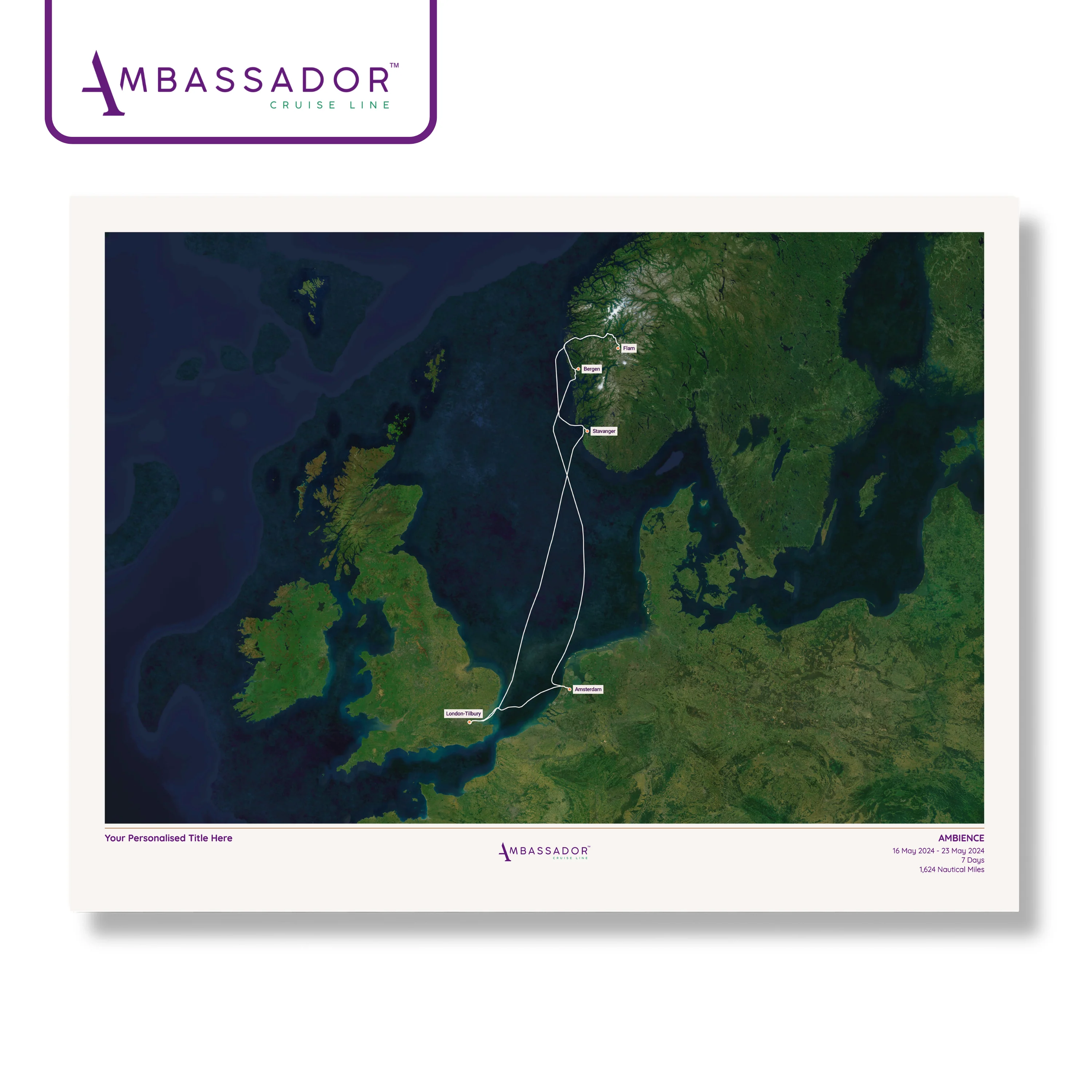 Ambassador Cruise Line Map - Satellite - Image 15