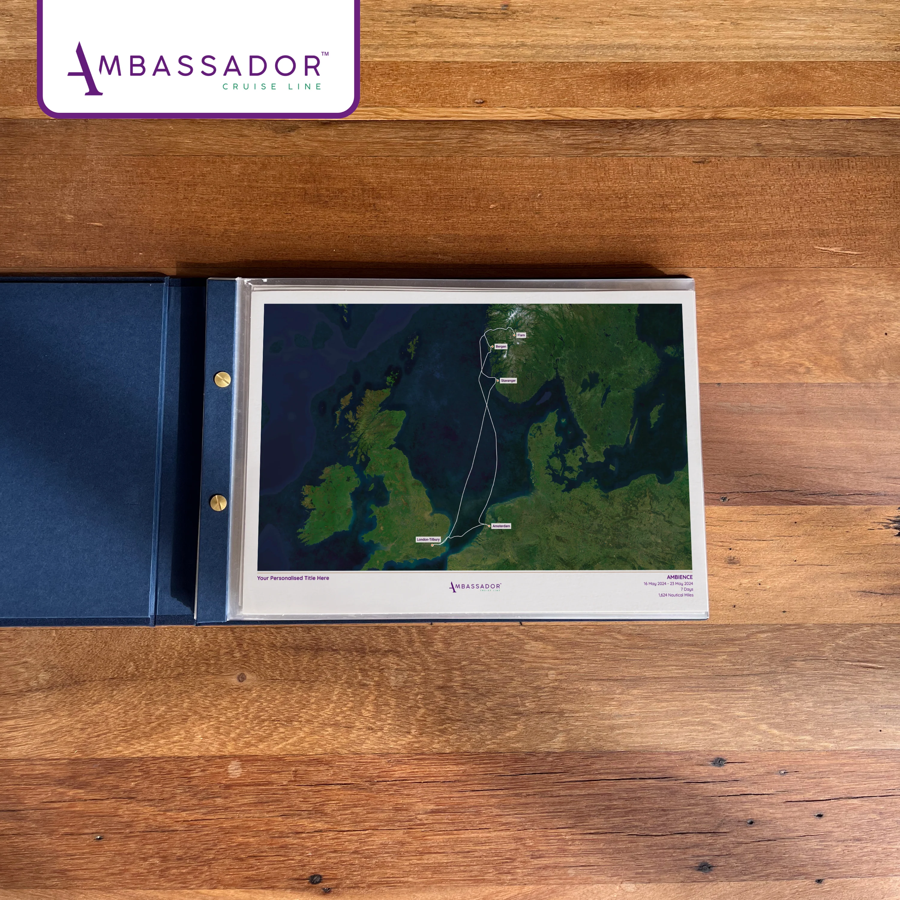 Ambassador Cruise Line Map - Satellite - Image 19