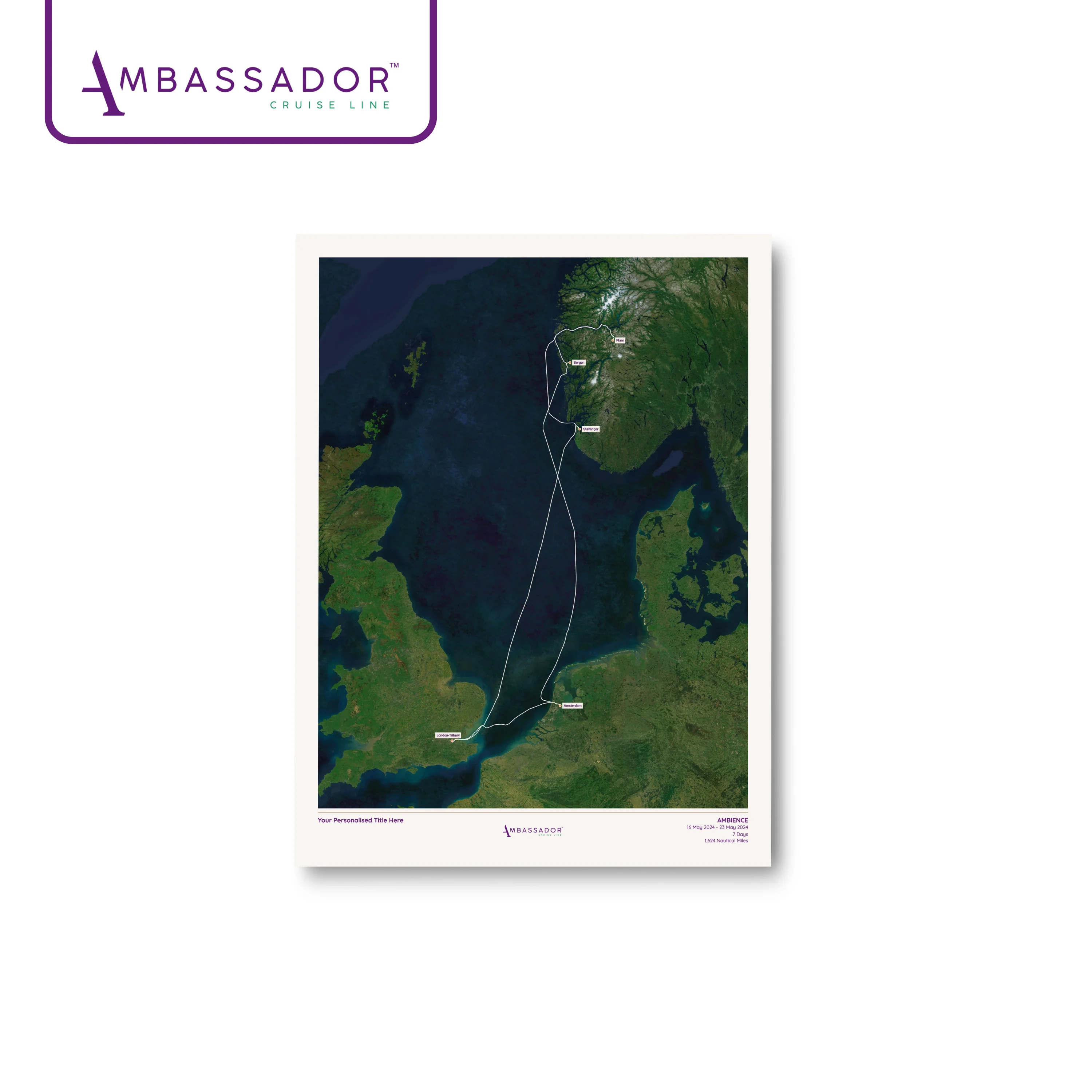 Ambassador Cruise Line Map - Satellite - Image 20