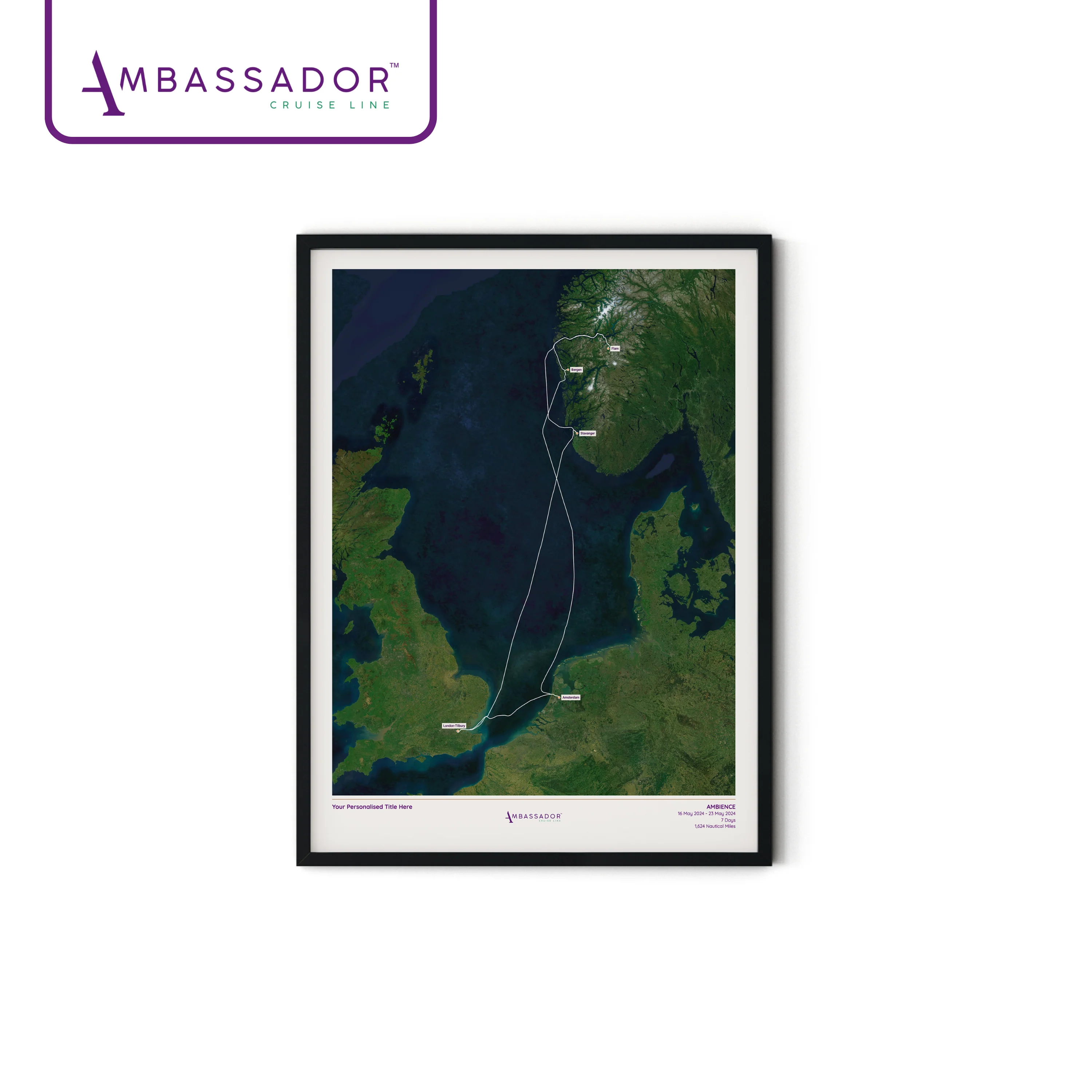 Ambassador Cruise Line Map - Satellite - Image 21
