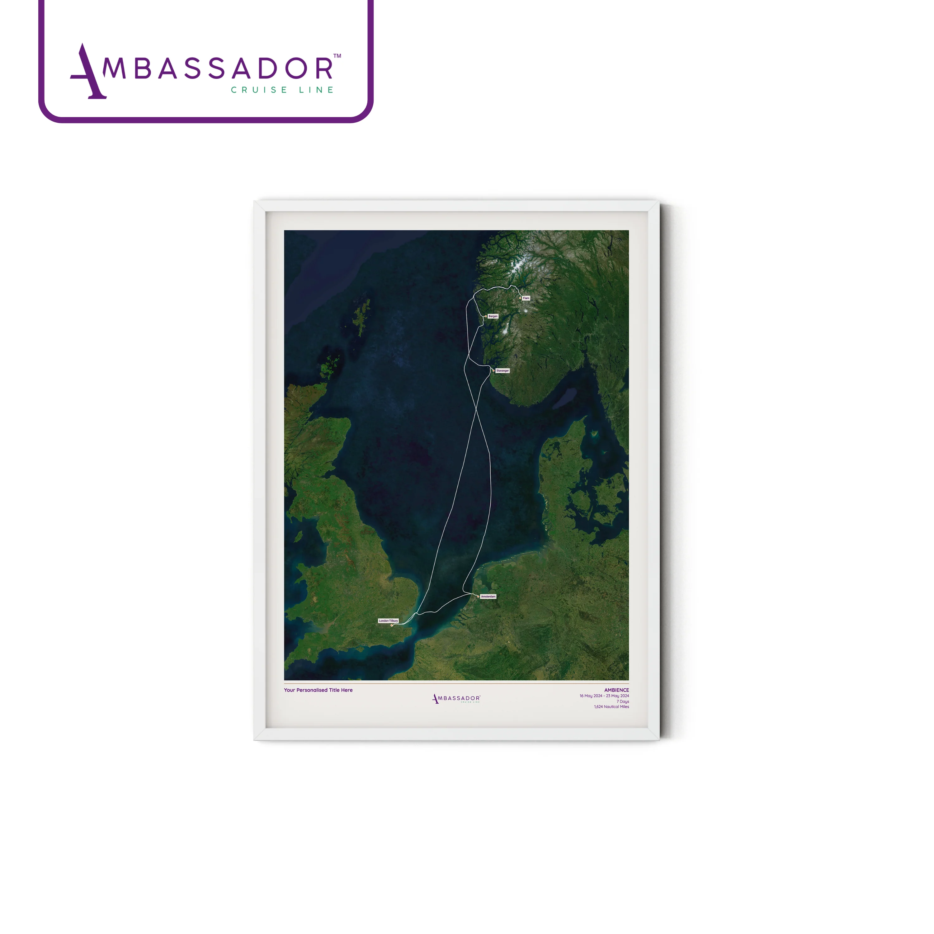 Ambassador Cruise Line Map - Satellite - Image 23