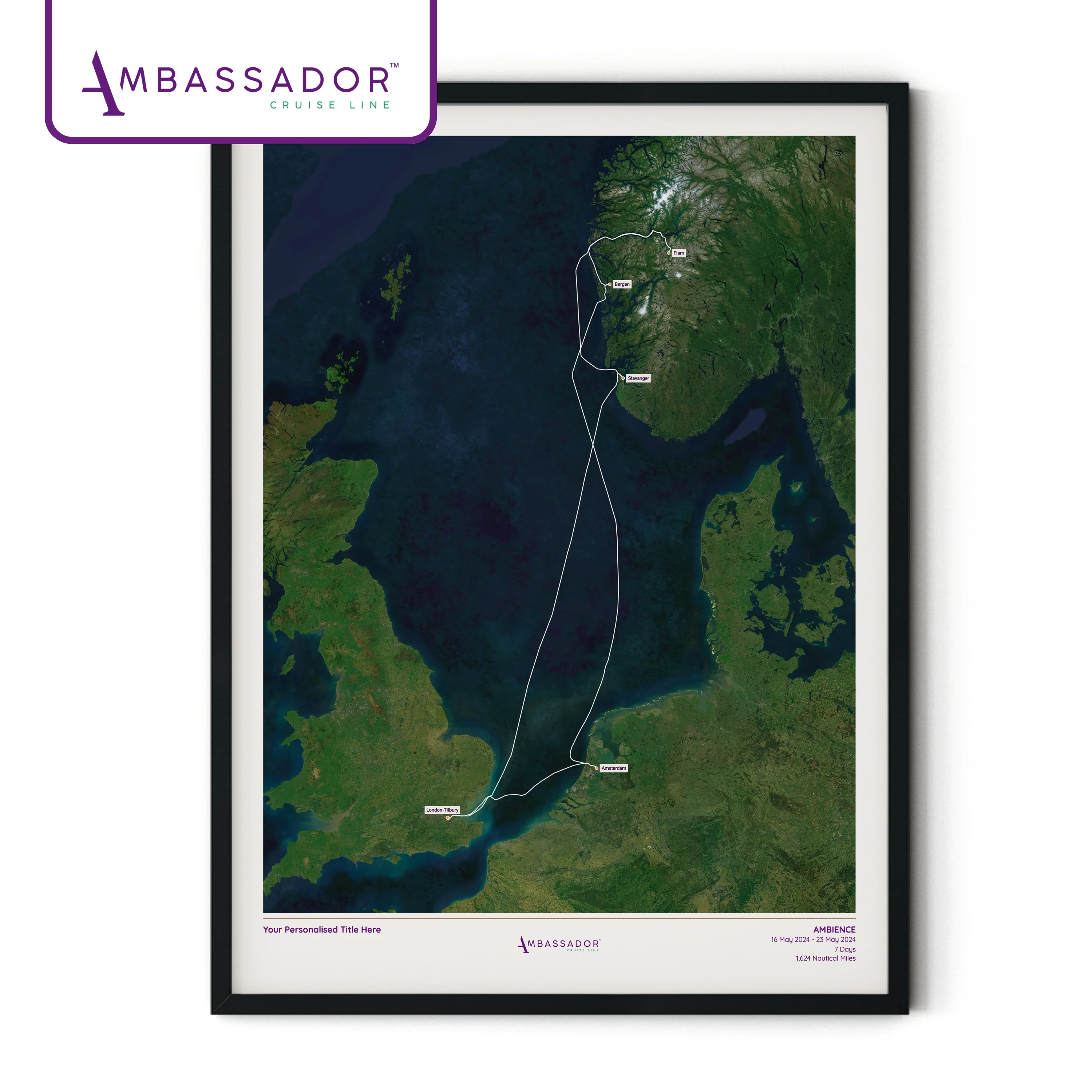 Ambassador Cruise Line Map - Satellite - Image 25