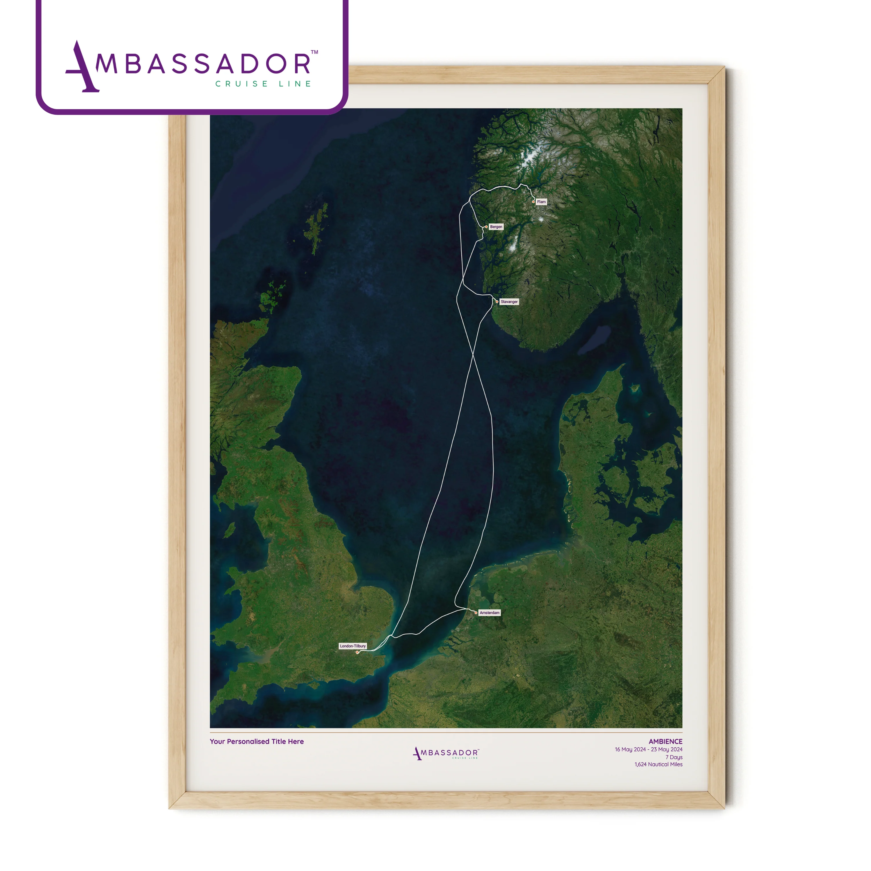 Ambassador Cruise Line Map - Satellite - Image 26
