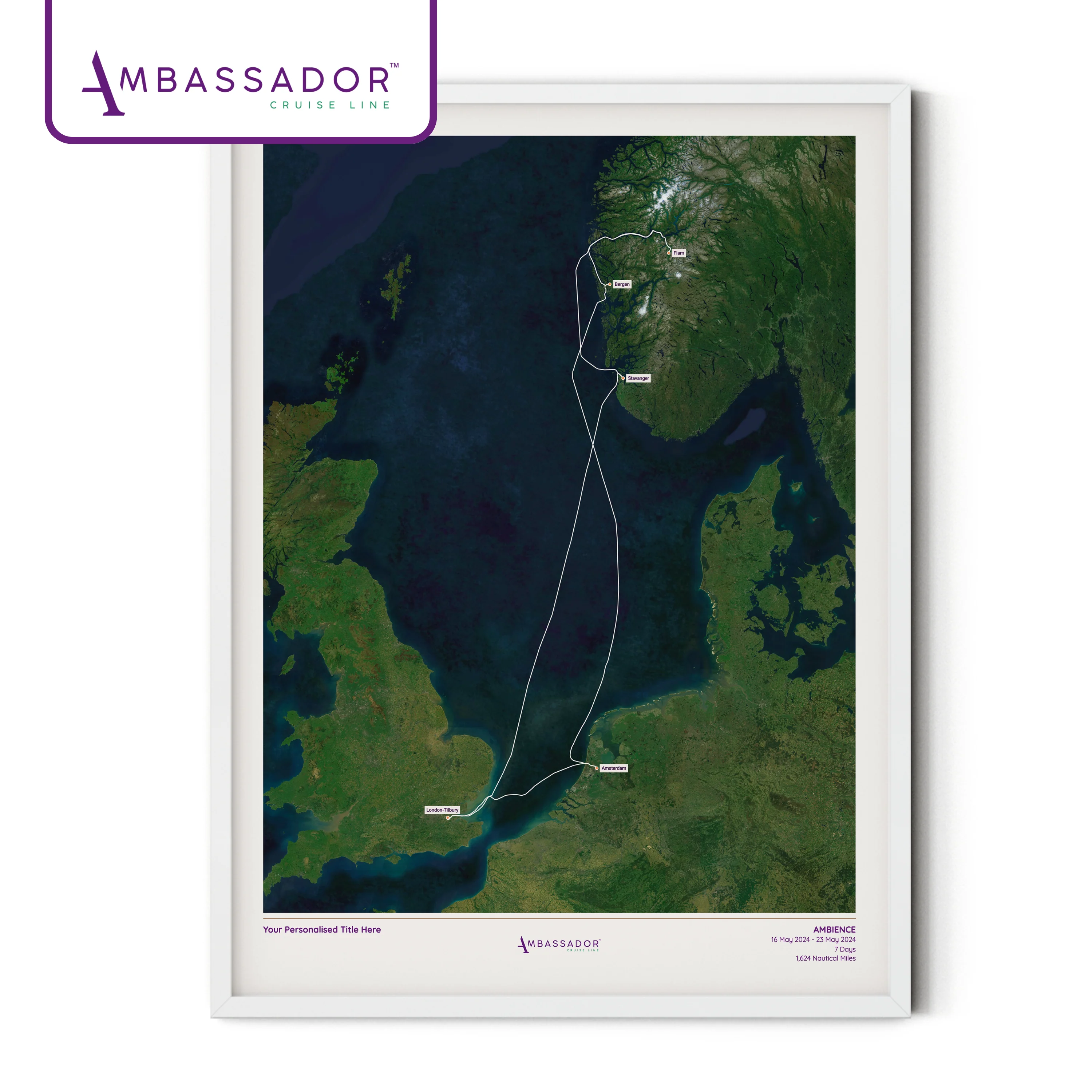 Ambassador Cruise Line Map - Satellite - Image 27