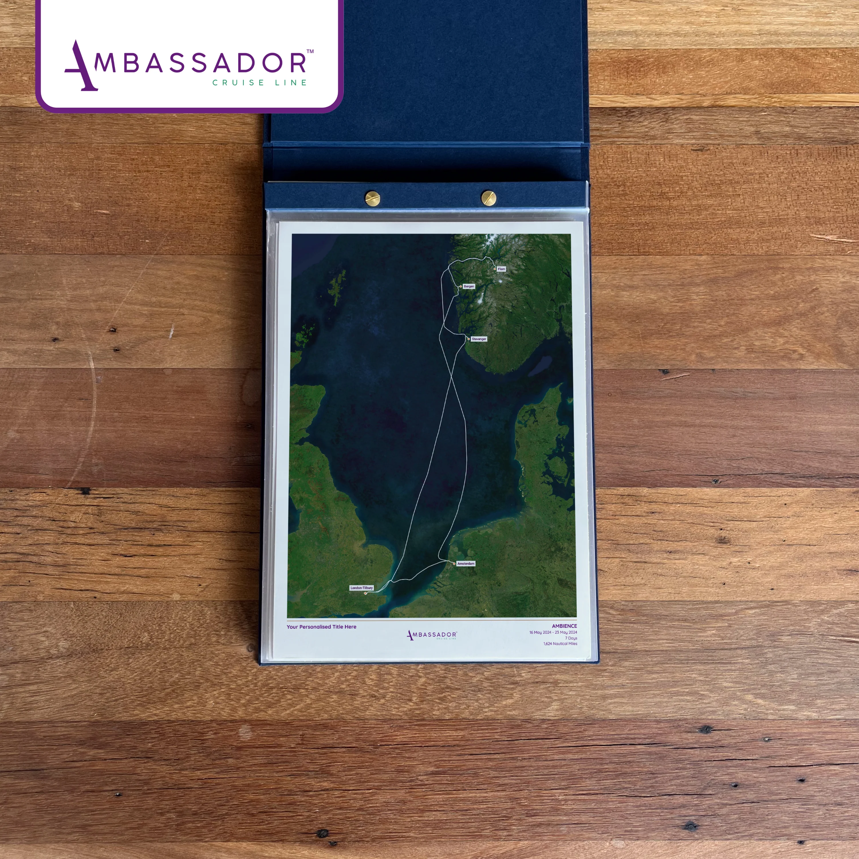 Ambassador Cruise Line Map - Satellite - Image 28
