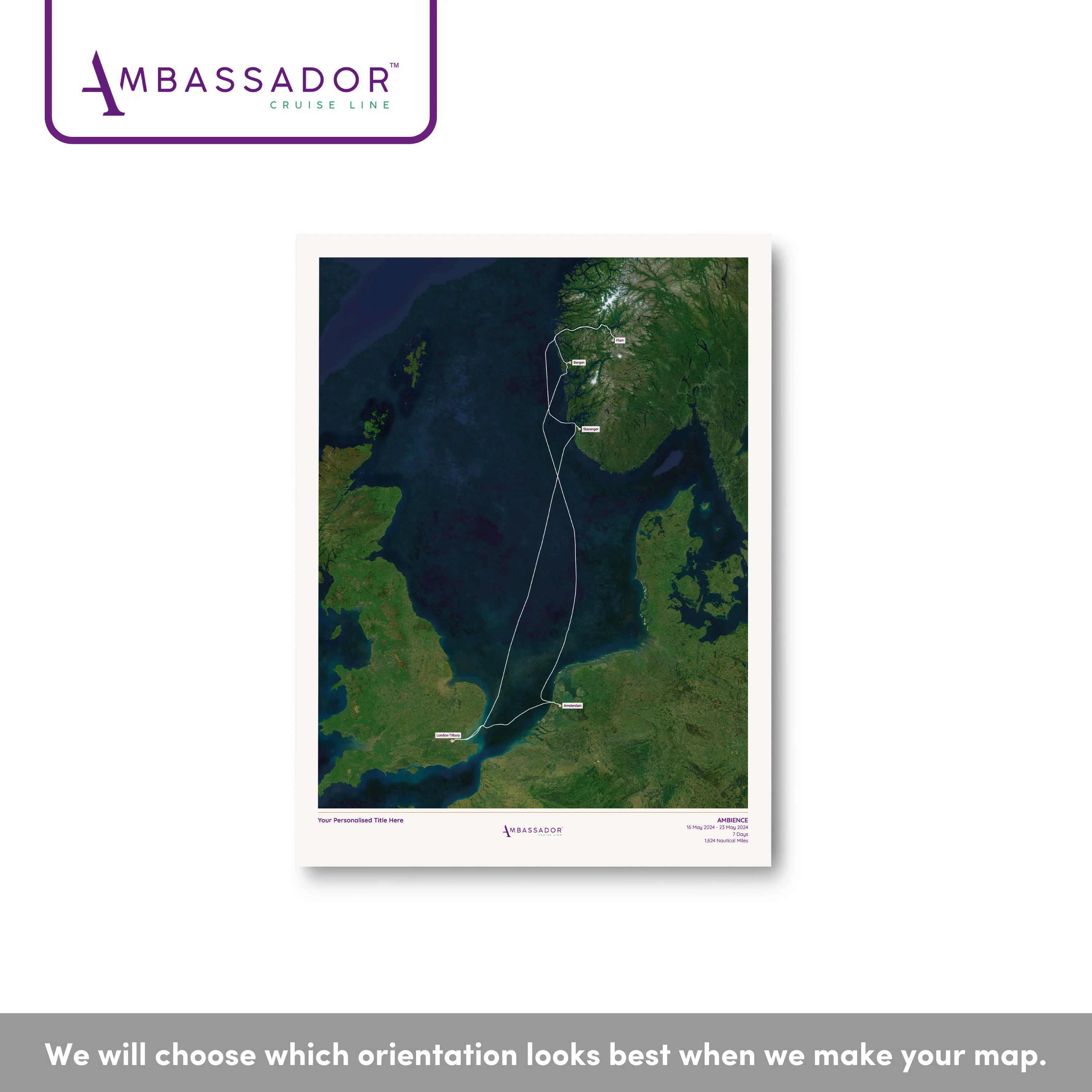 Ambassador Cruise Line Map - Satellite - Image 29
