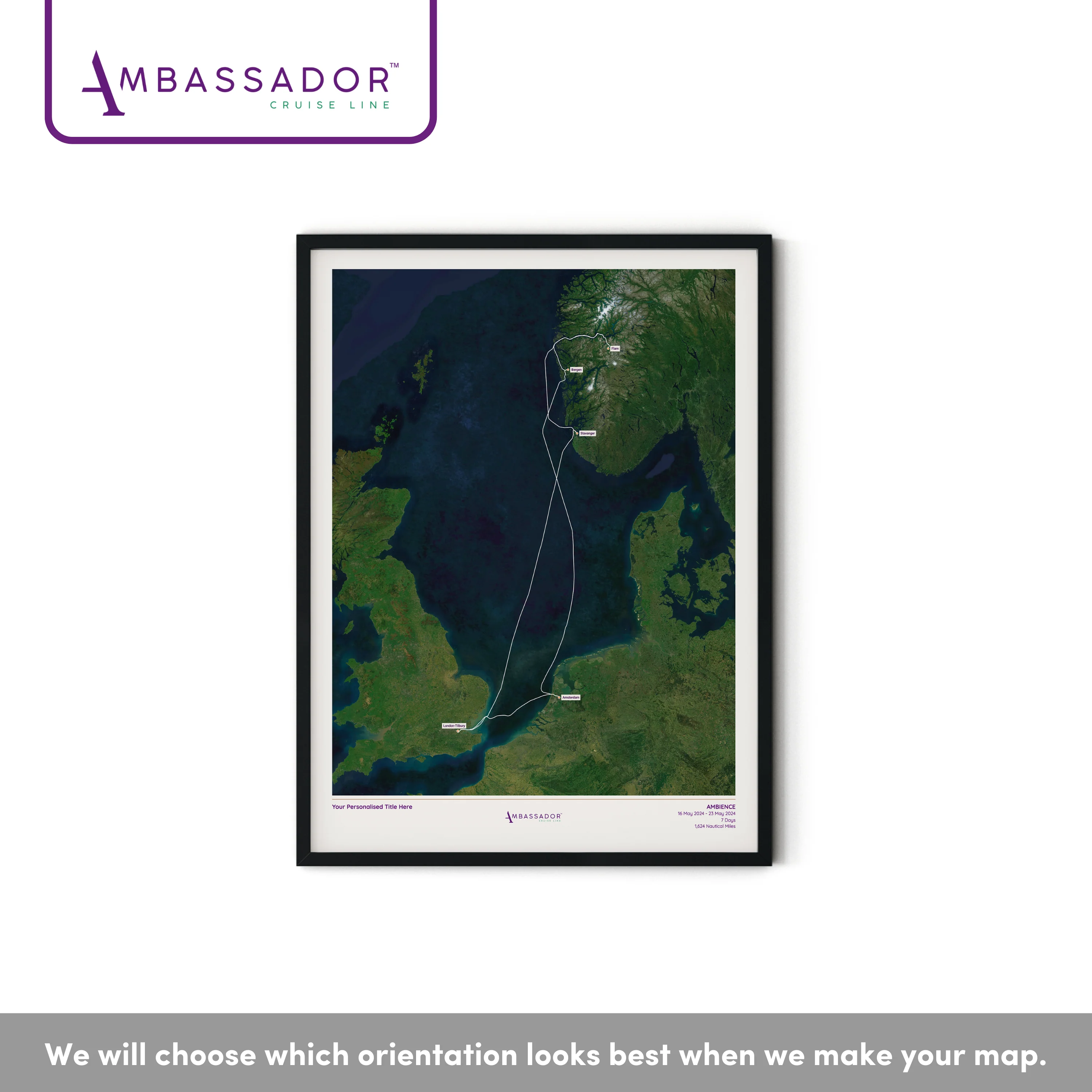 Ambassador Cruise Line Map - Satellite - Image 30
