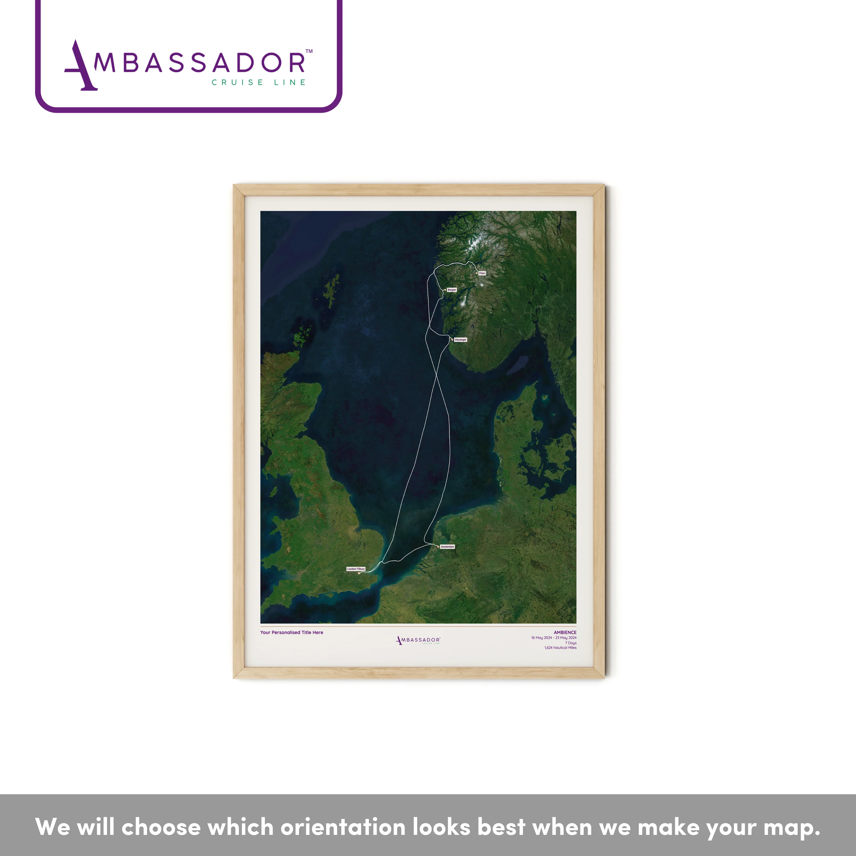 Ambassador Cruise Line Map - Satellite - Image 31
