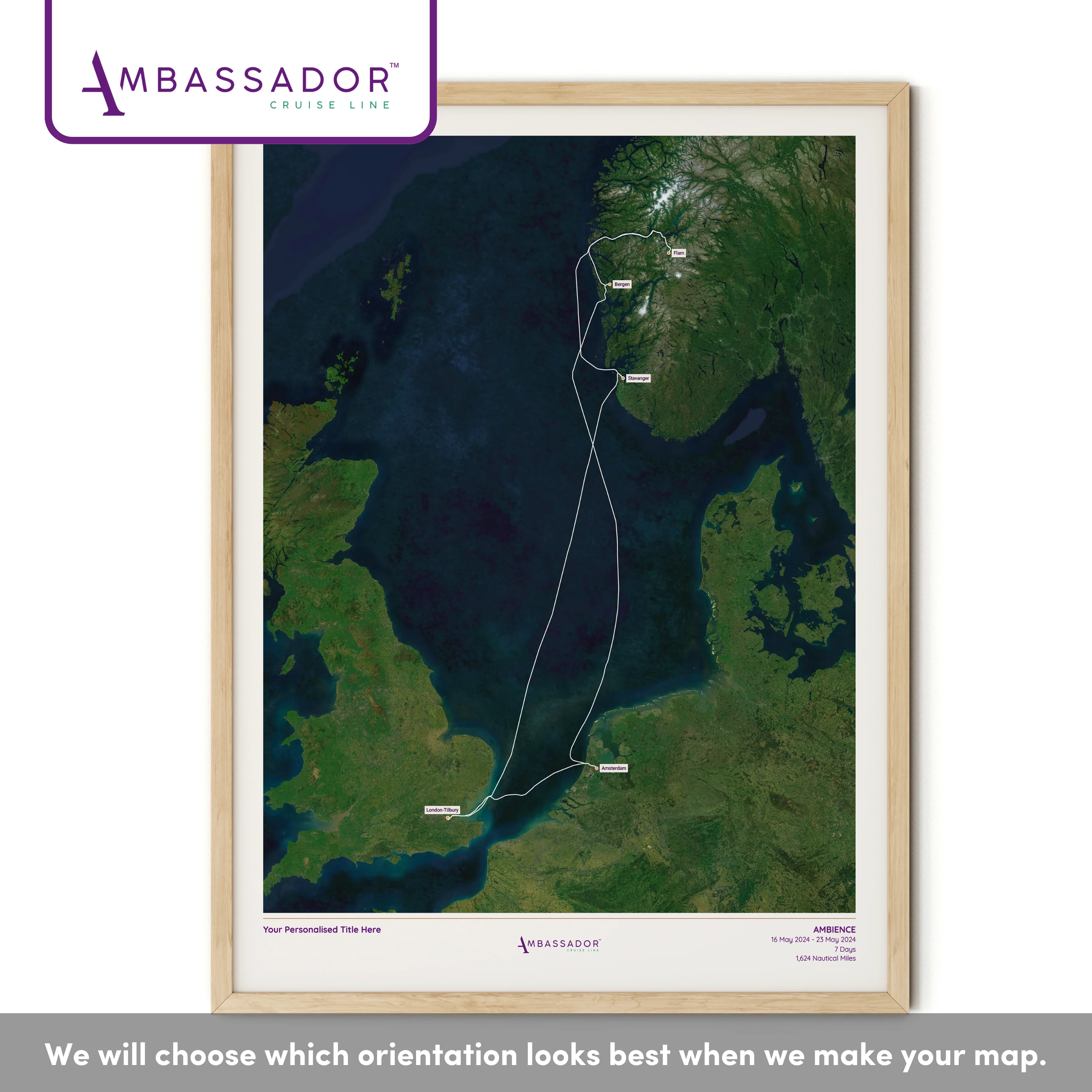 Ambassador Cruise Line Map - Satellite - Image 35
