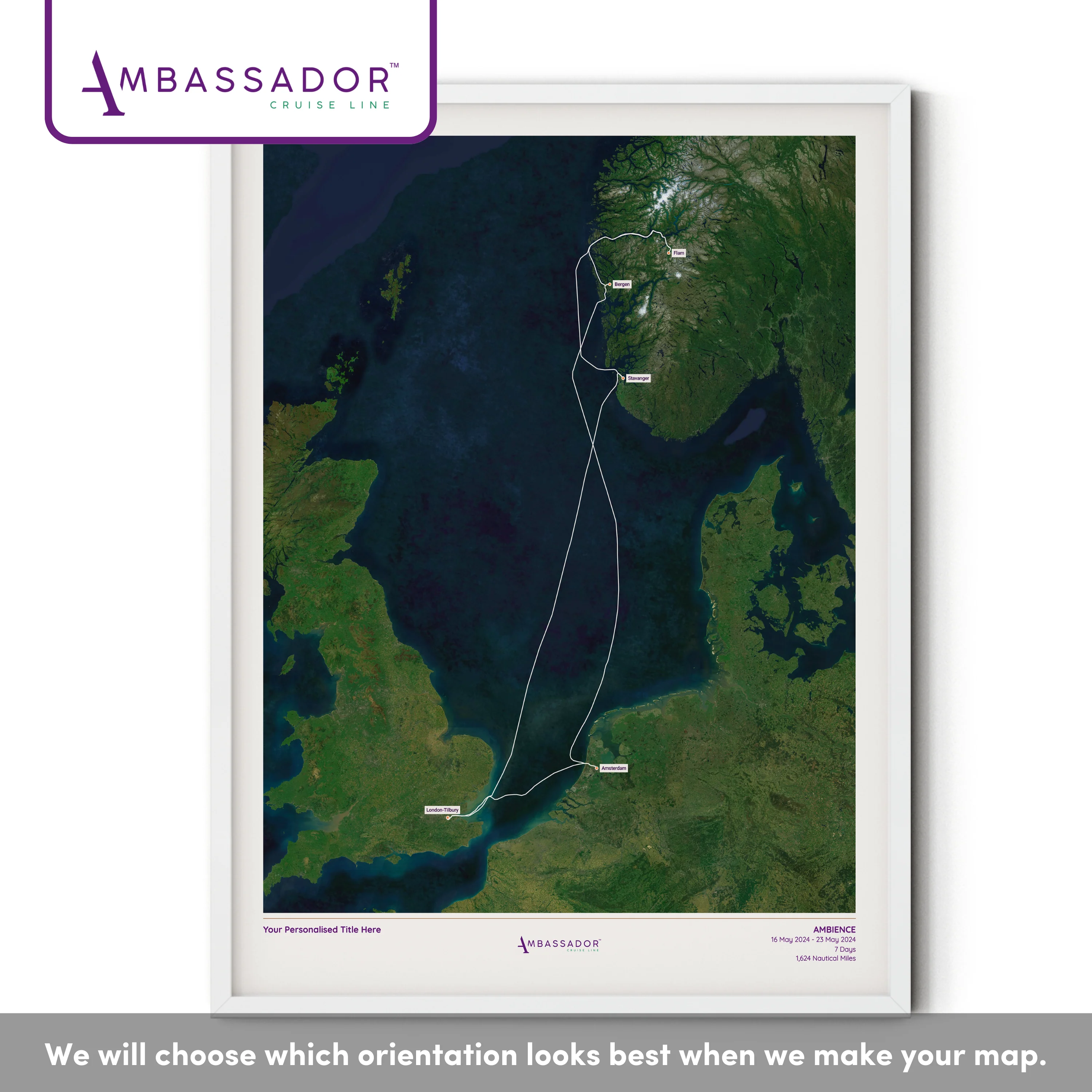 Ambassador Cruise Line Map - Satellite - Image 36