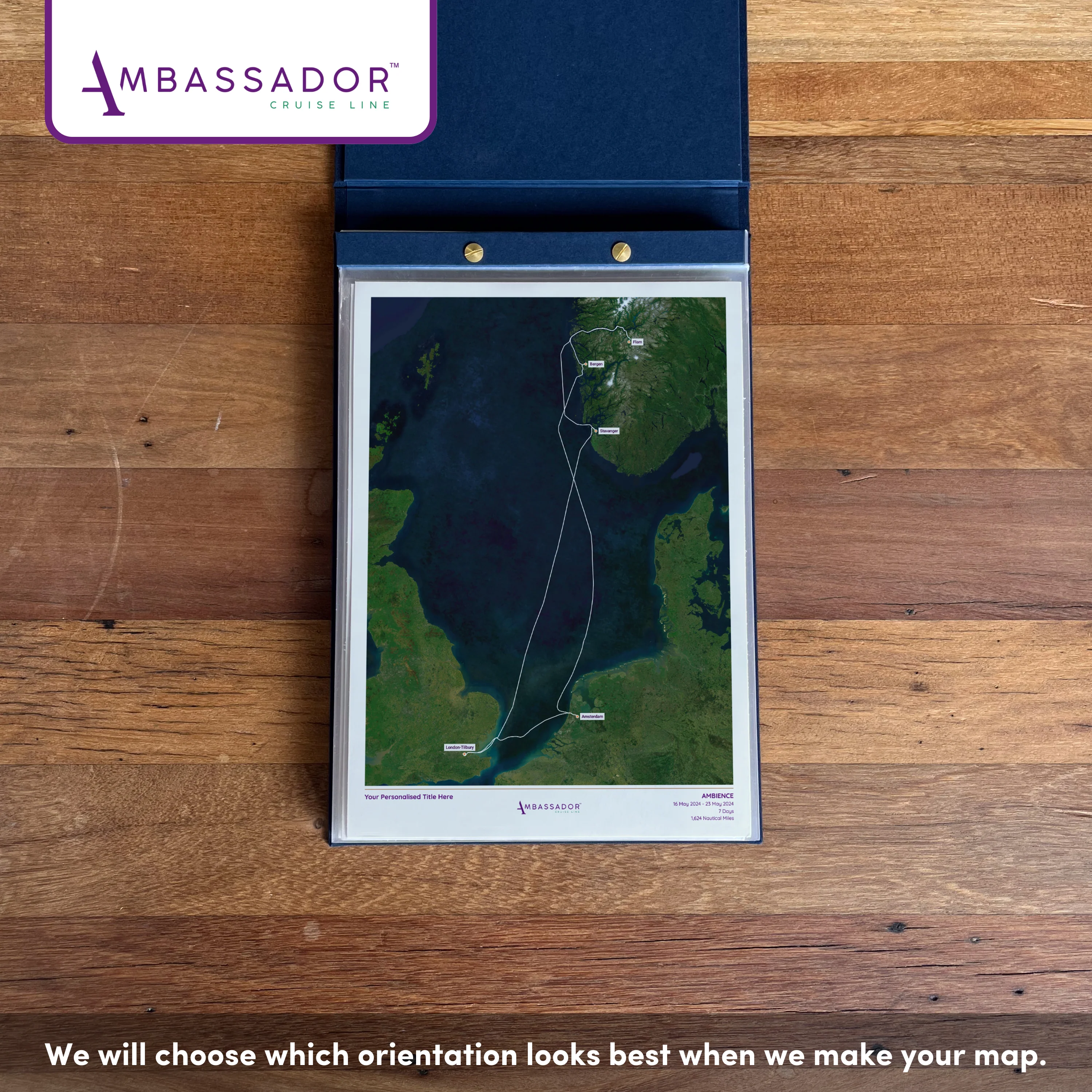Ambassador Cruise Line Map - Satellite - Image 37
