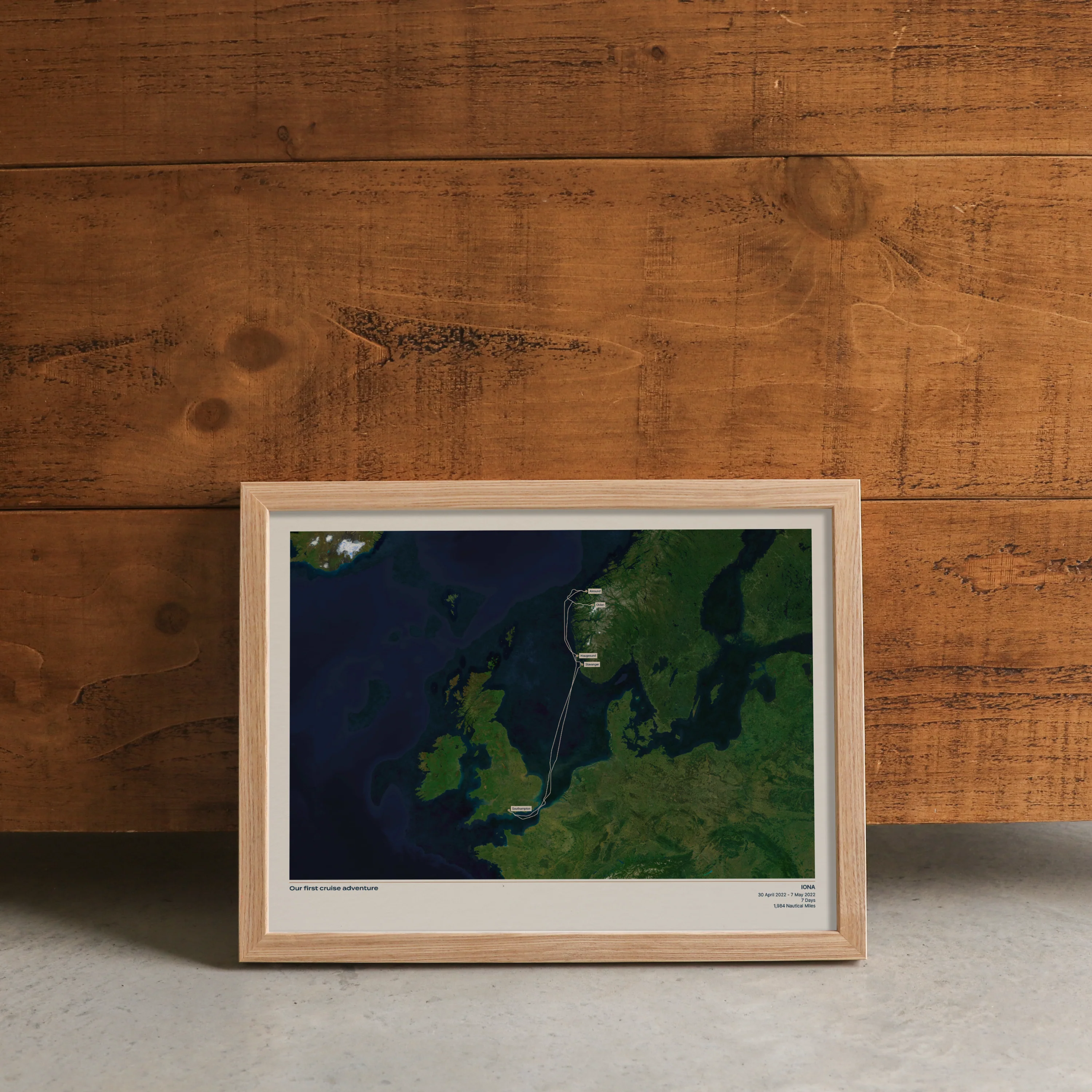 Custom Cruise Map - Satellite - Image 14