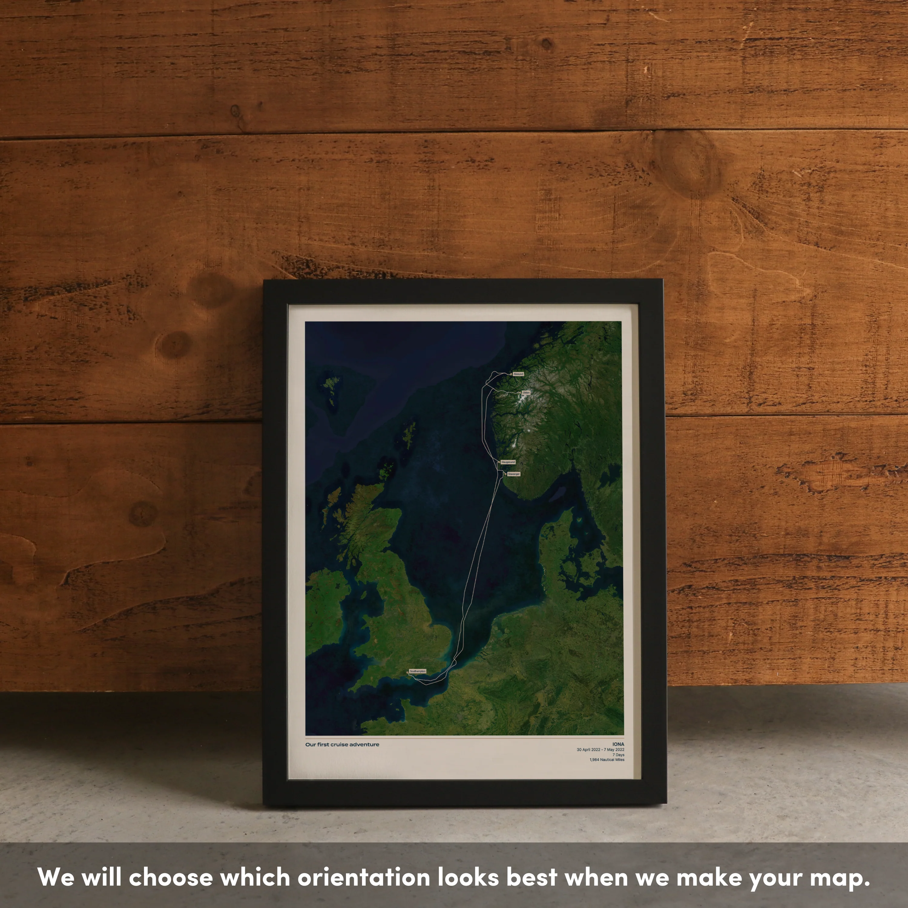 Custom Cruise Map - Satellite - Image 31