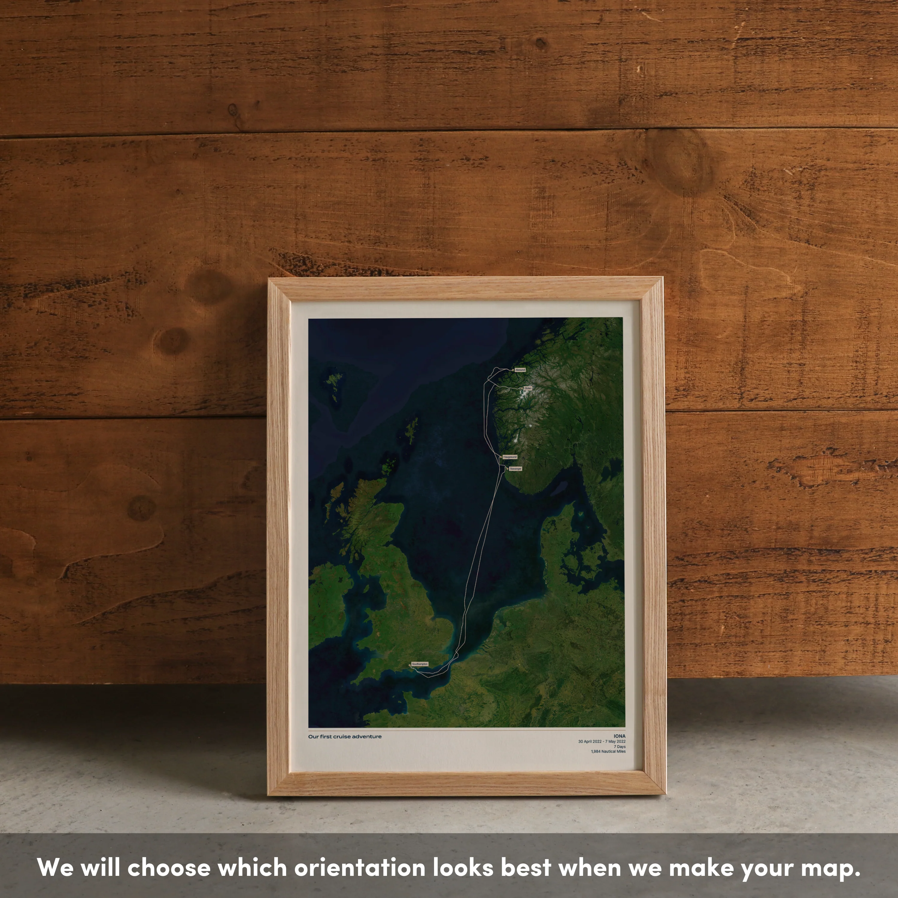 Custom Cruise Map - Satellite - Image 32