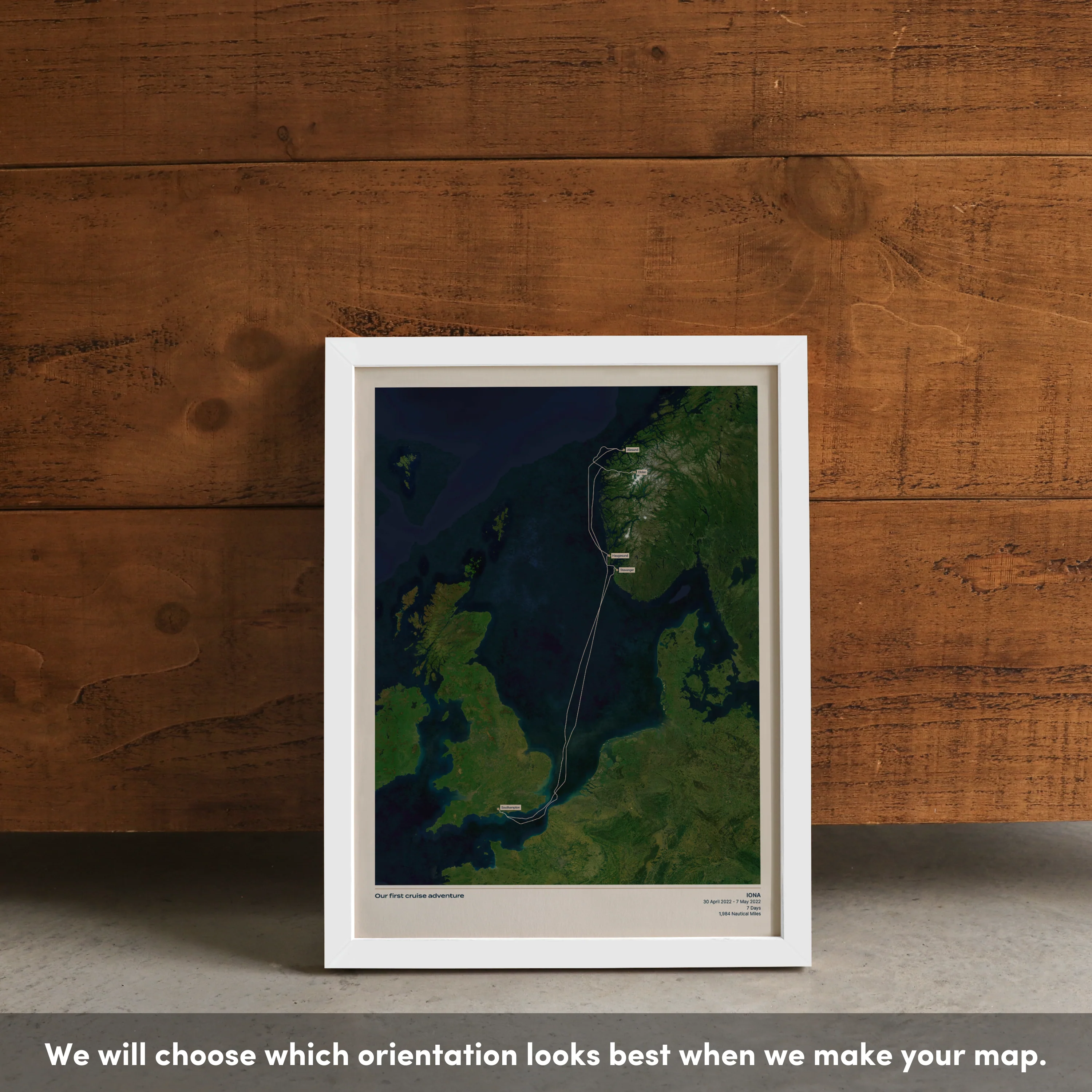 Custom Cruise Map - Satellite - Image 33