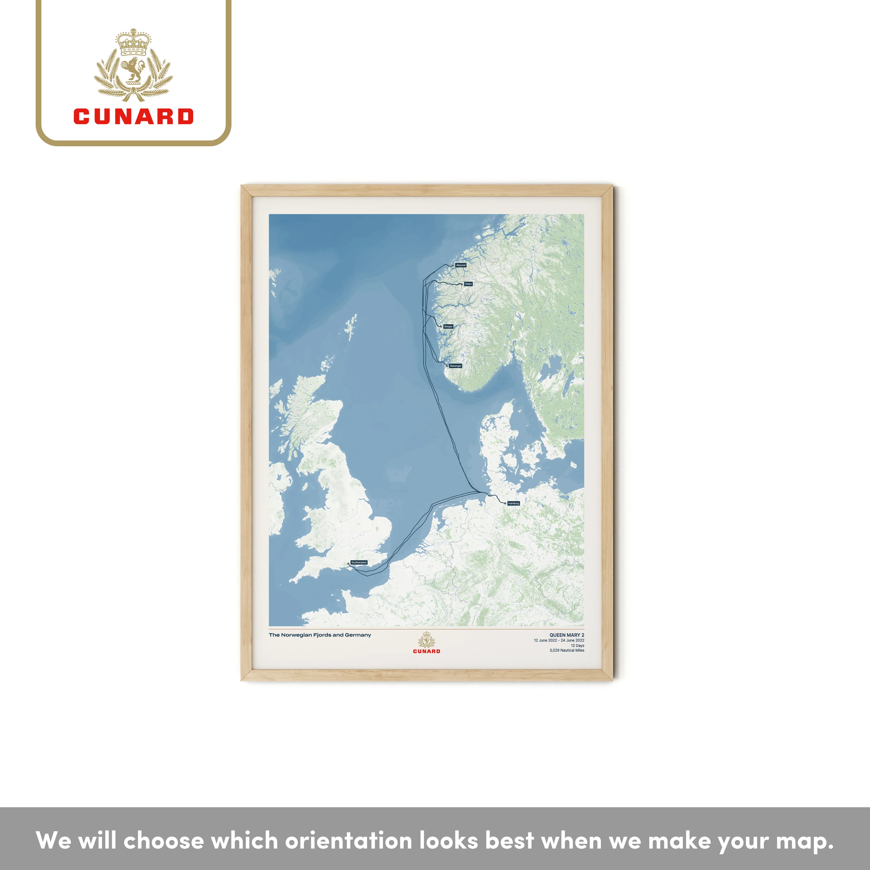 The Cunard Cruise Map - Image 22