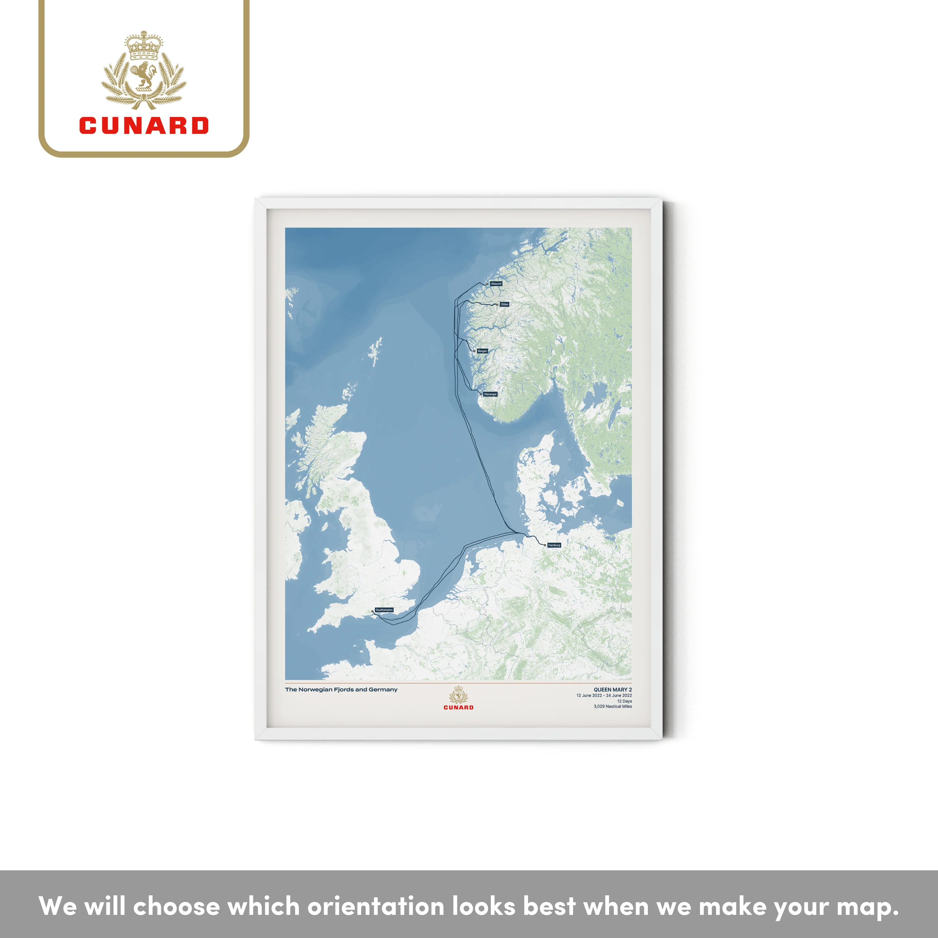 The Cunard Cruise Map - Image 25