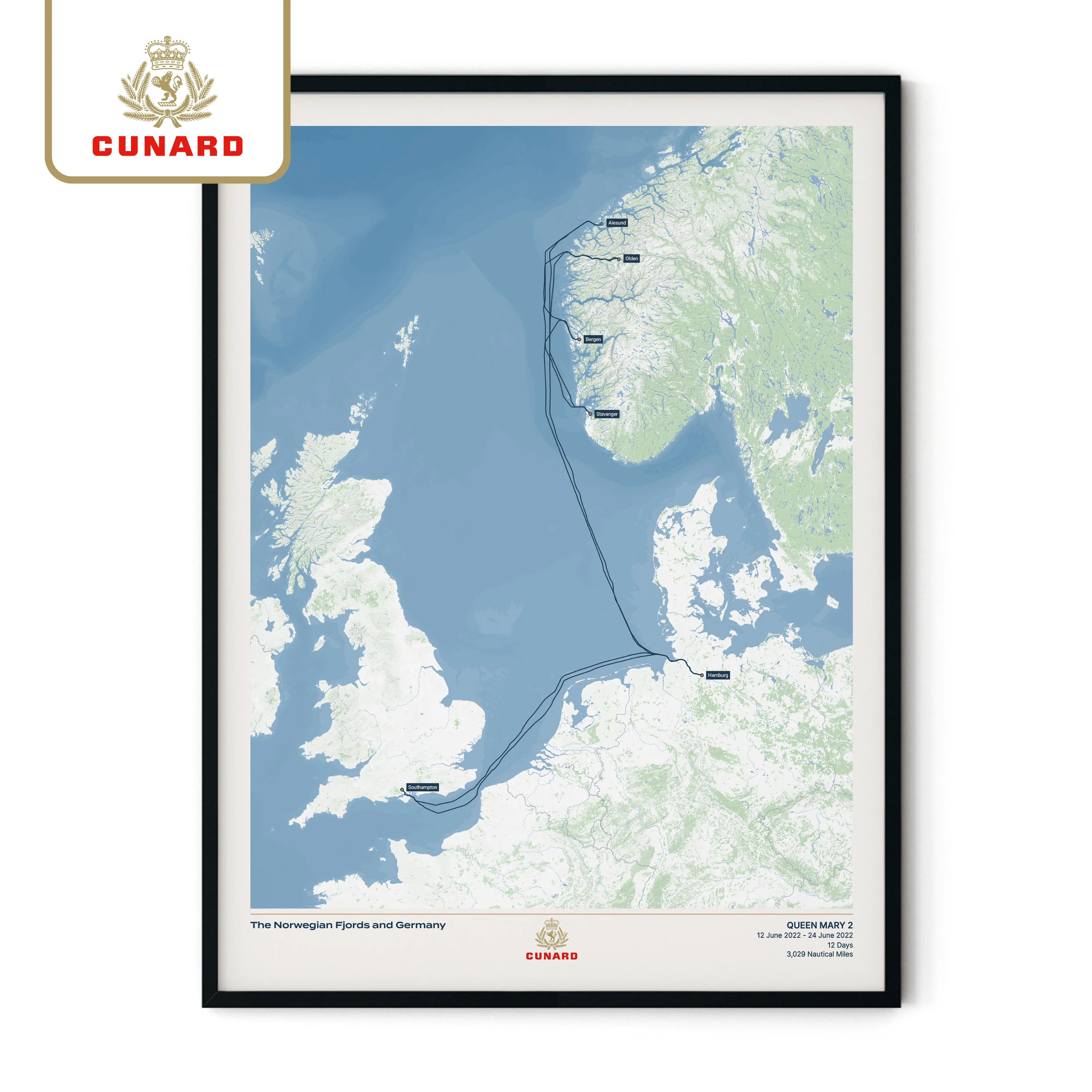 The Cunard Cruise Map - Image 30
