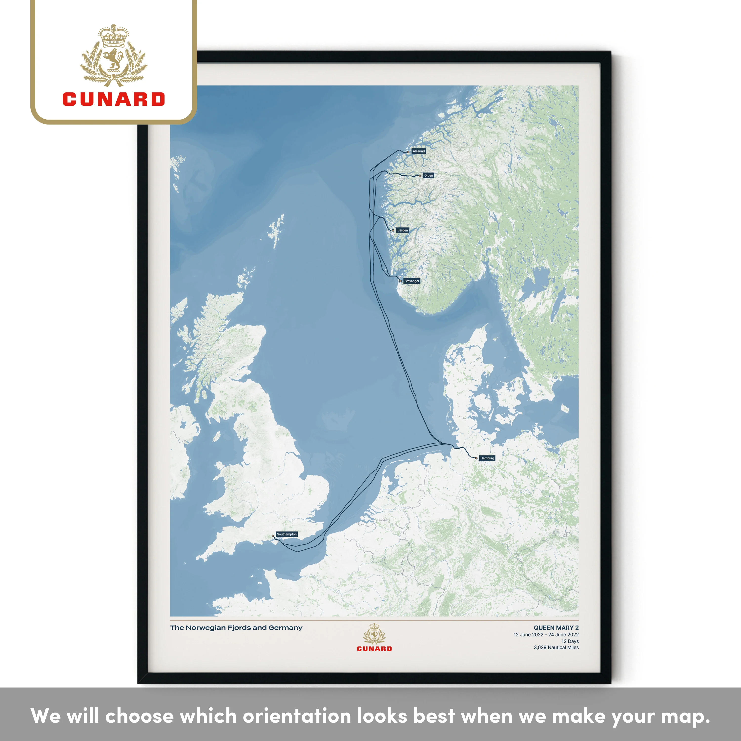The Cunard Cruise Map - Image 31
