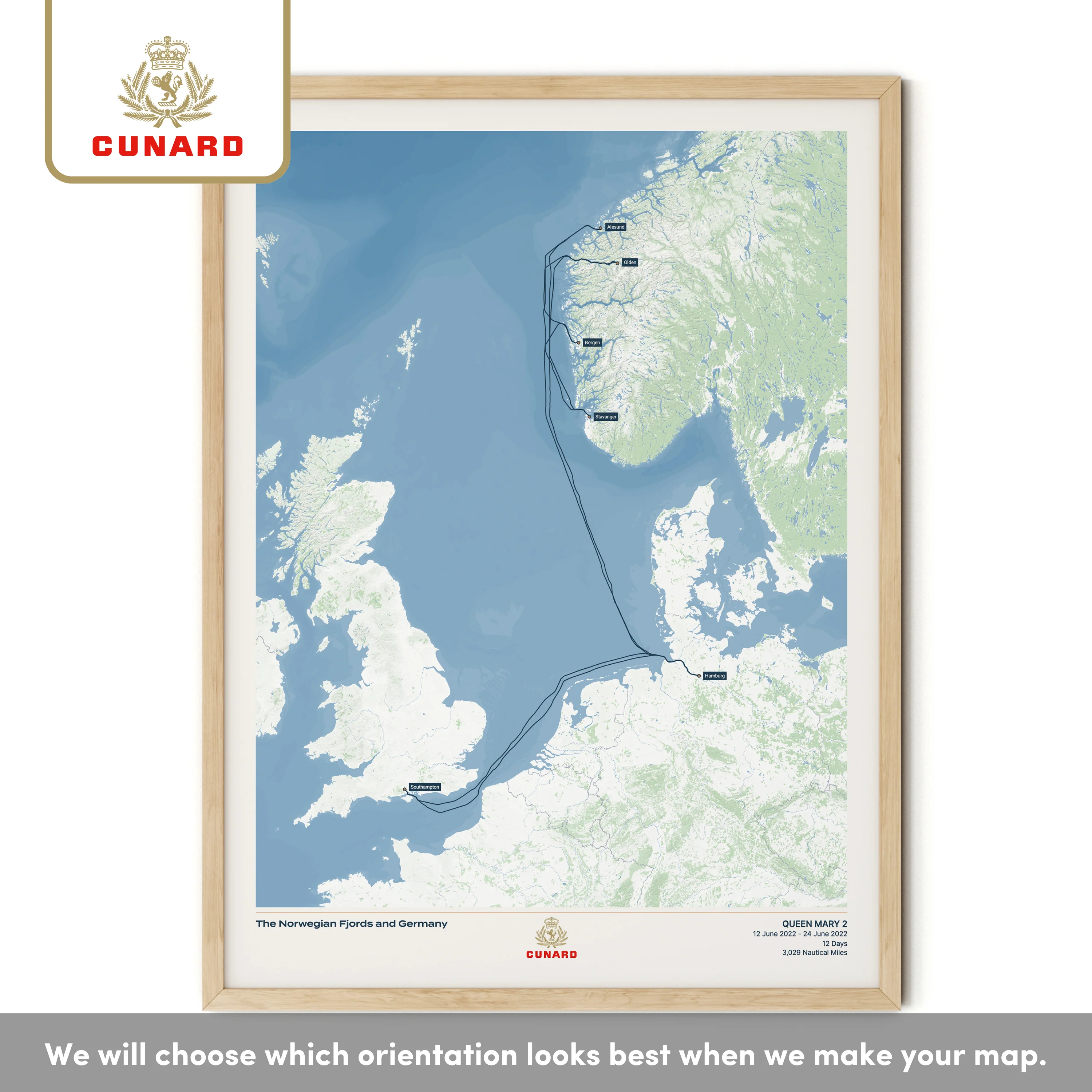 The Cunard Cruise Map - Image 34