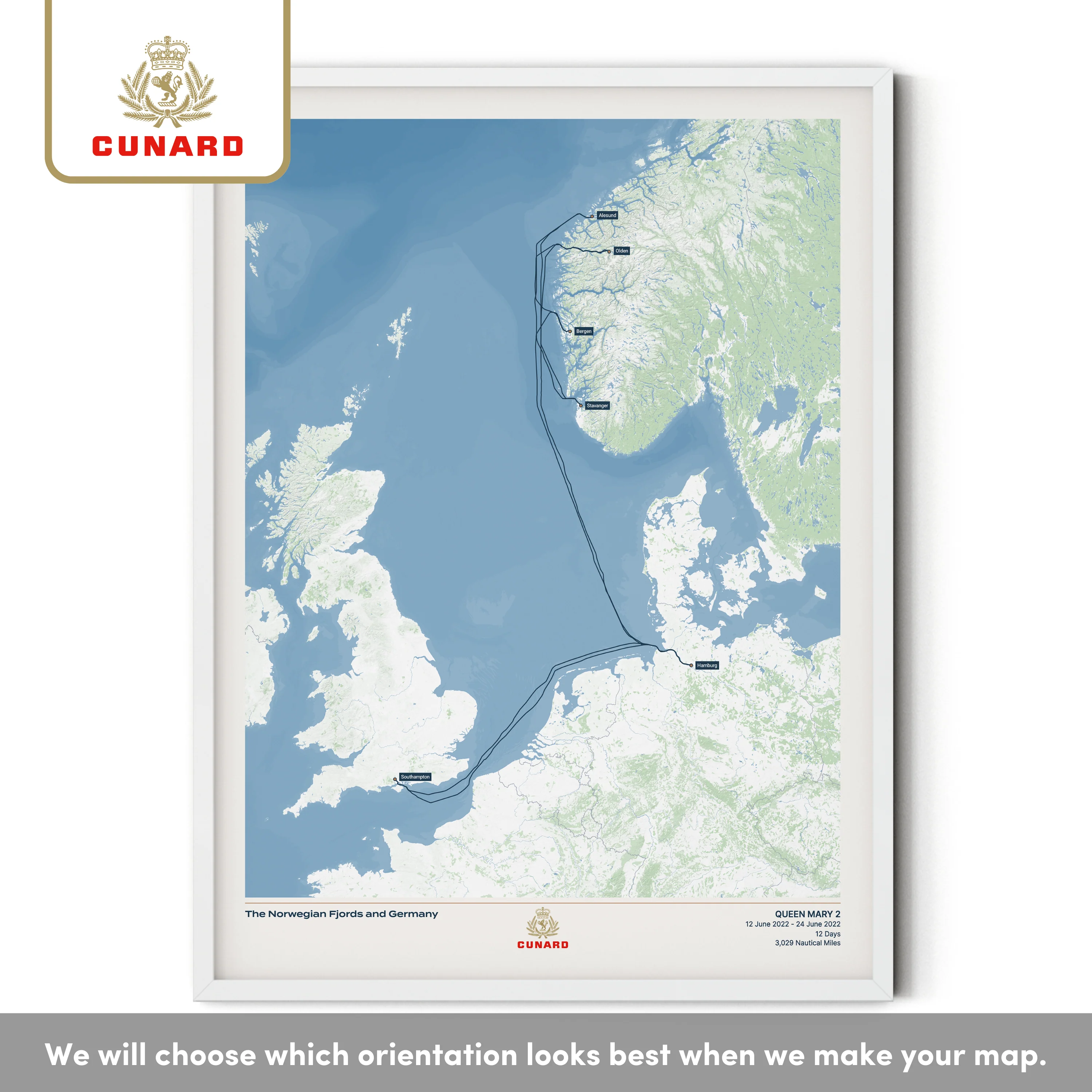 The Cunard Cruise Map - Image 37