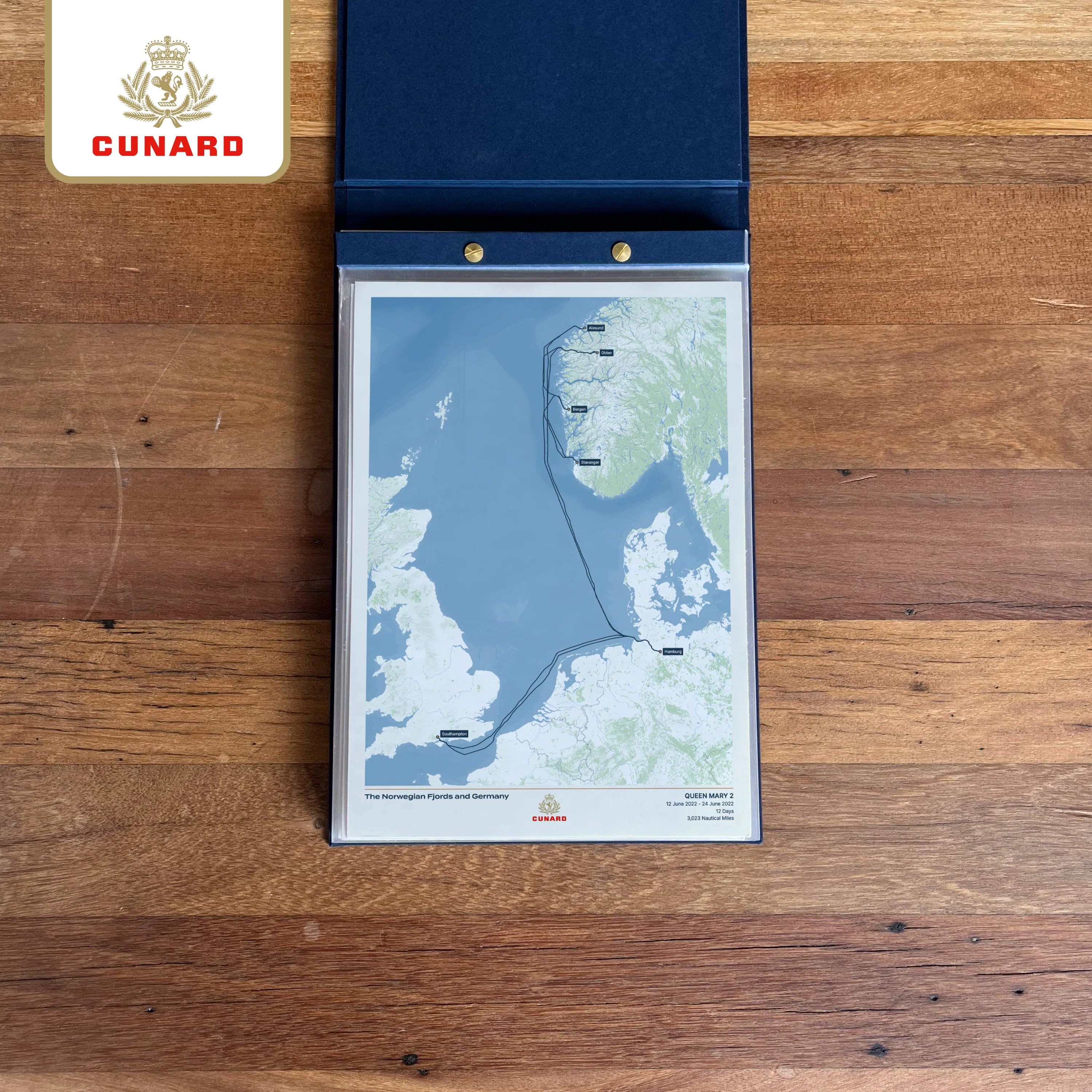 The Cunard Cruise Map - Image 39