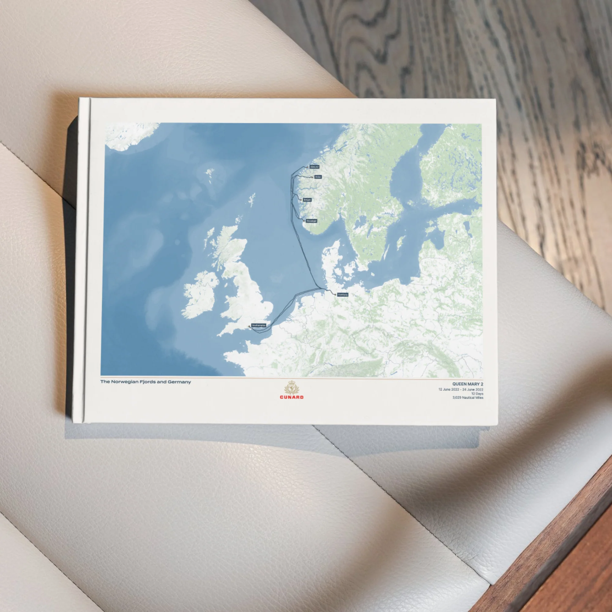 The Cunard Digital Cruise Map - Image 3