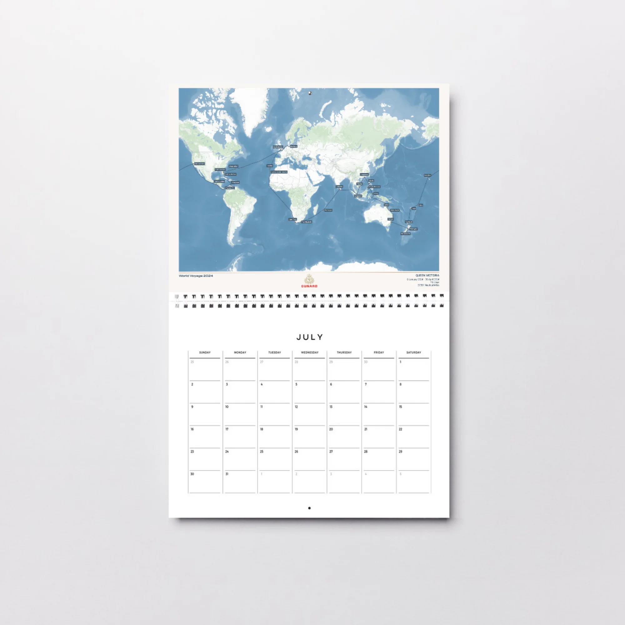 The Cunard Digital Cruise Map - Image 4