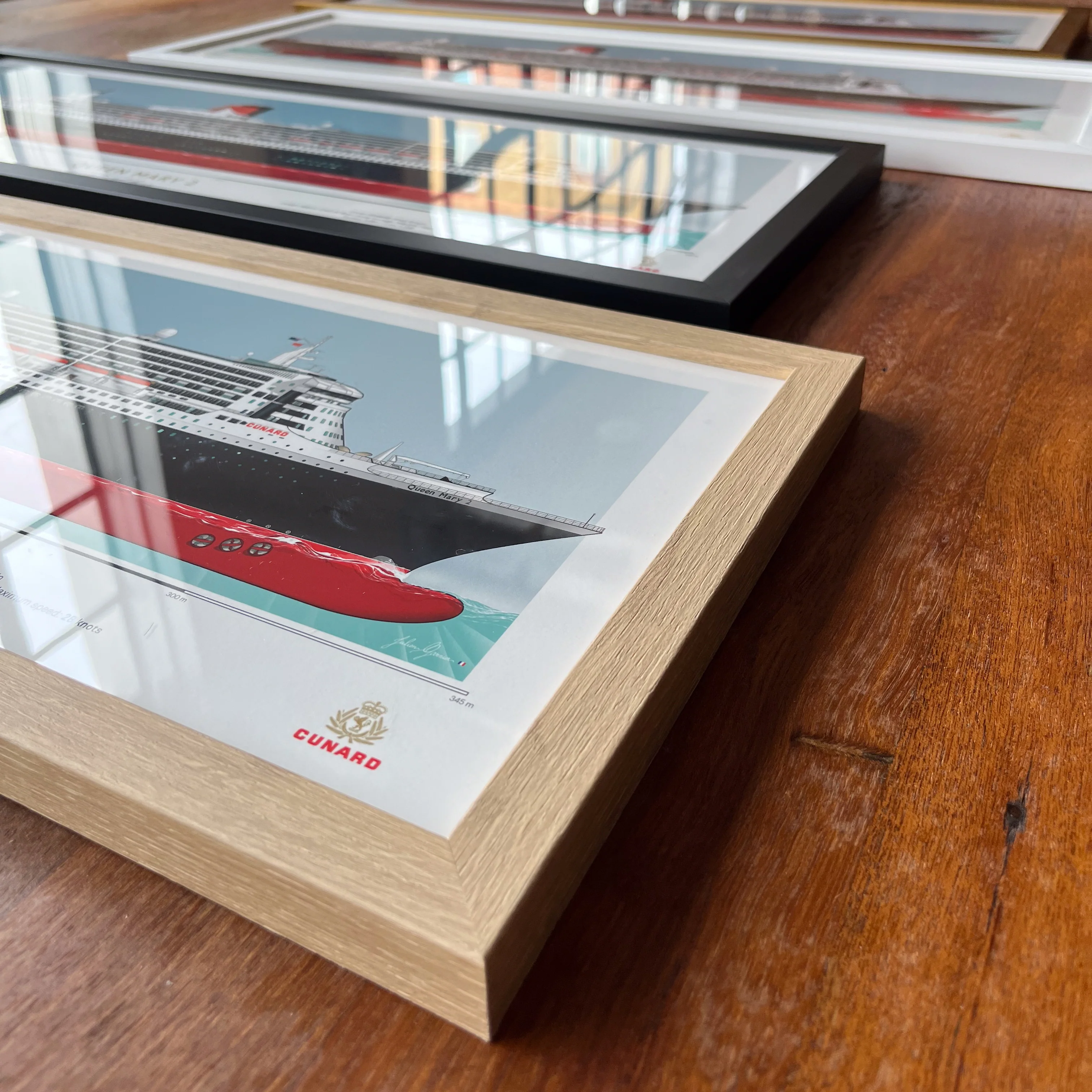 Queen Mary 2 Scale Ship Portrait - Image 6