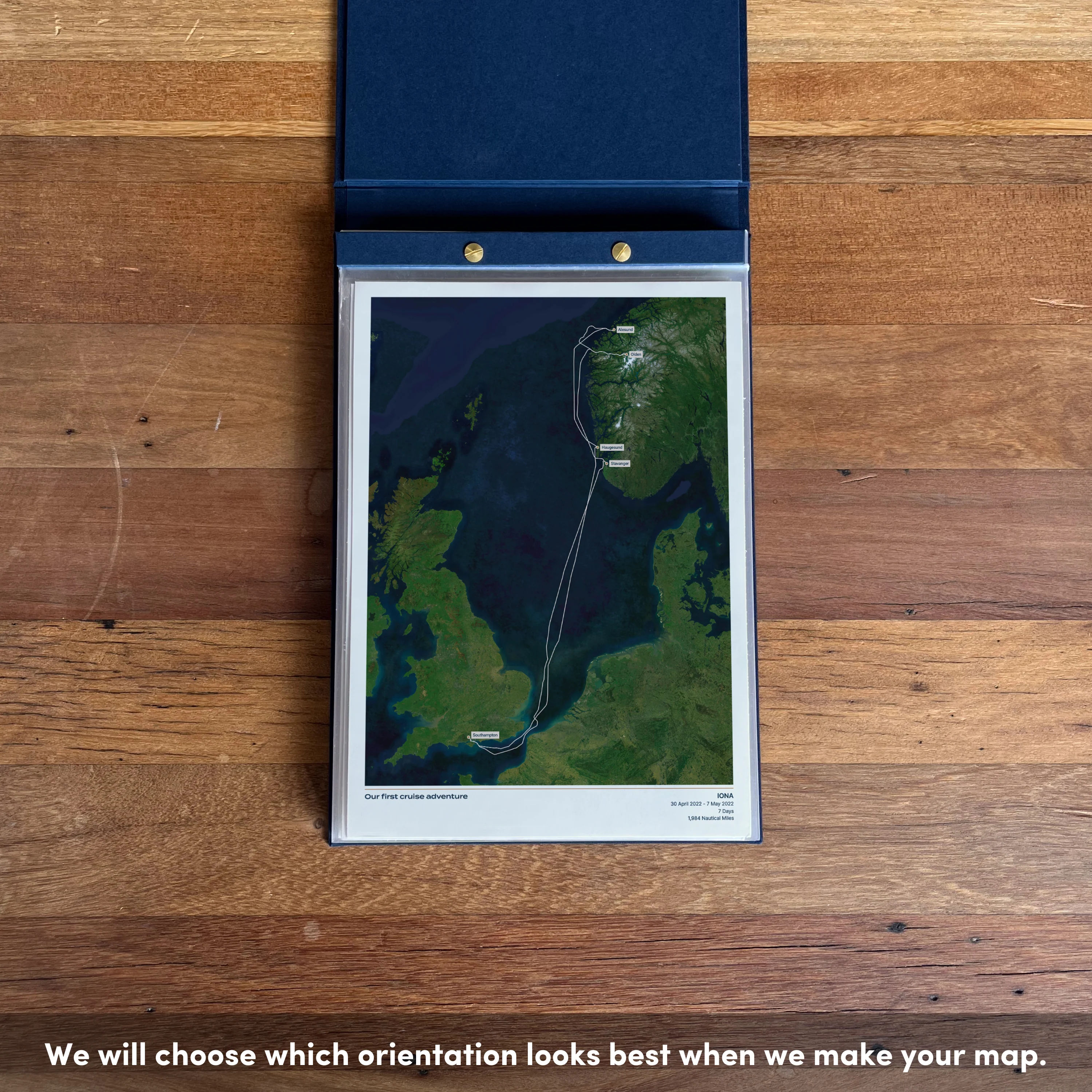 Custom Cruise Map - Satellite - Image 38