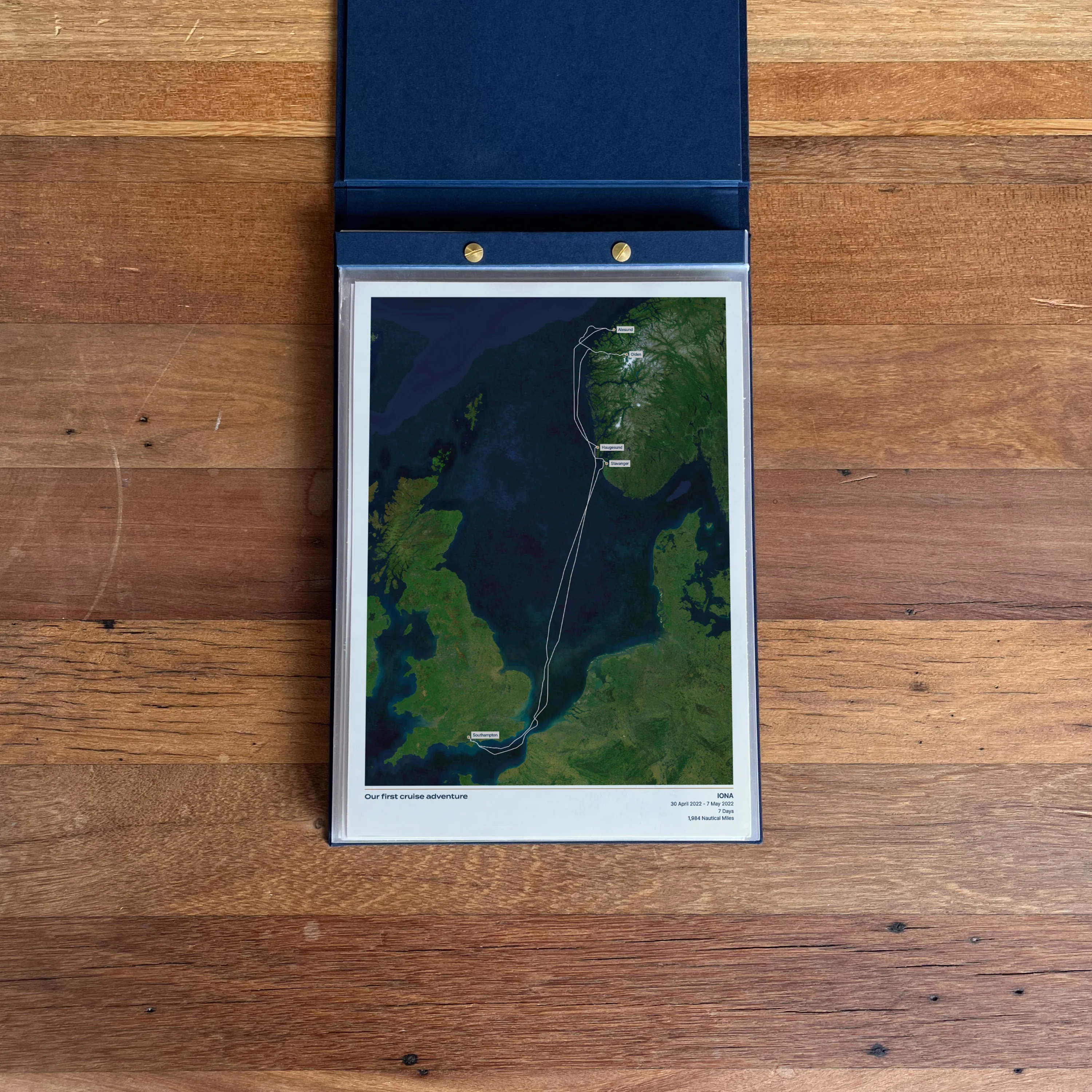 Custom Cruise Map - Satellite - Image 29