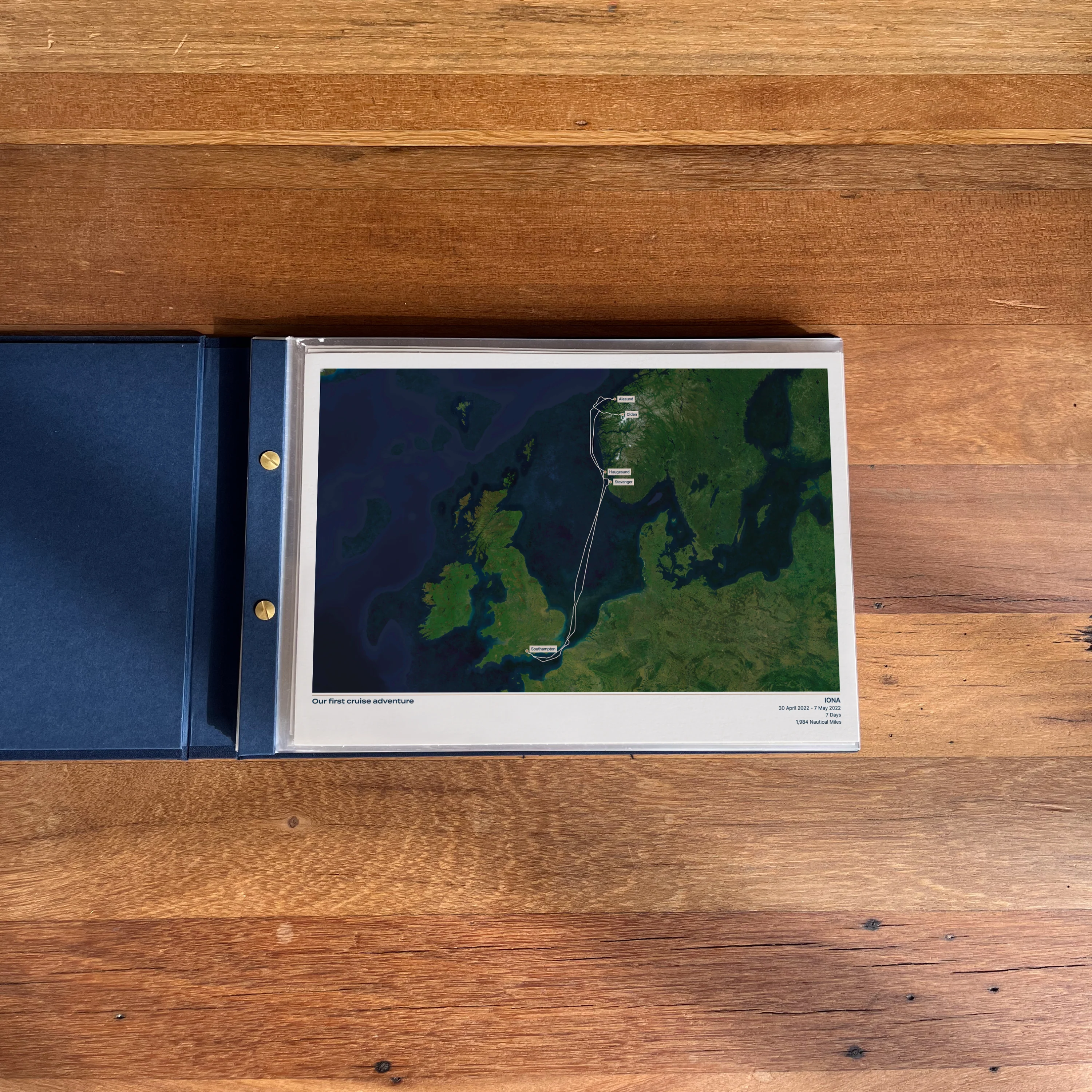 Custom Cruise Map - Satellite - Image 20