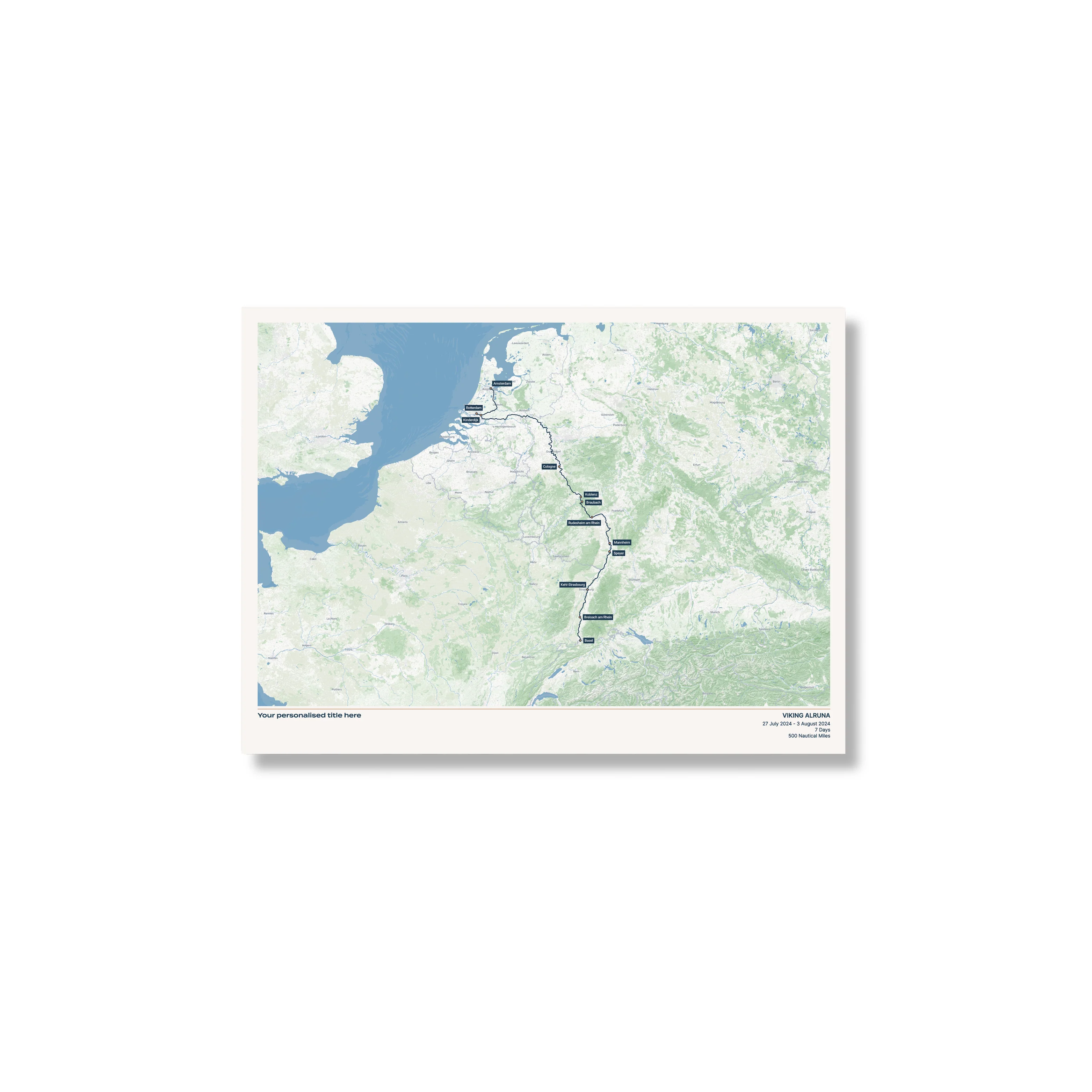 Custom River Cruise Map - Image 16