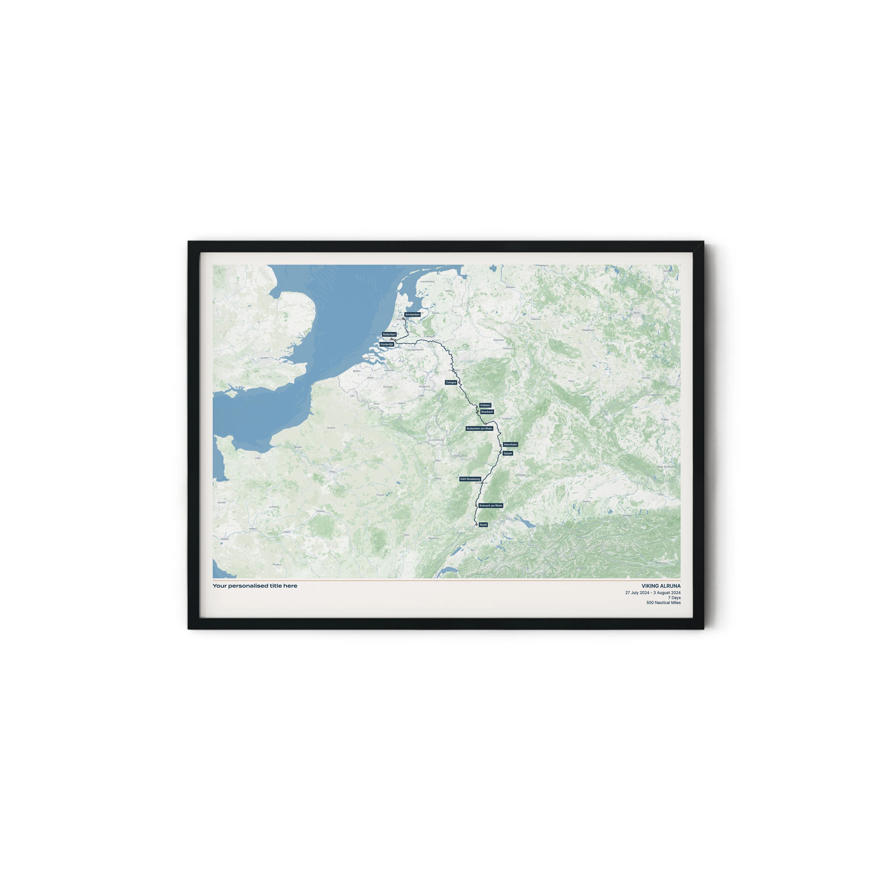Custom River Cruise Map - Image 17
