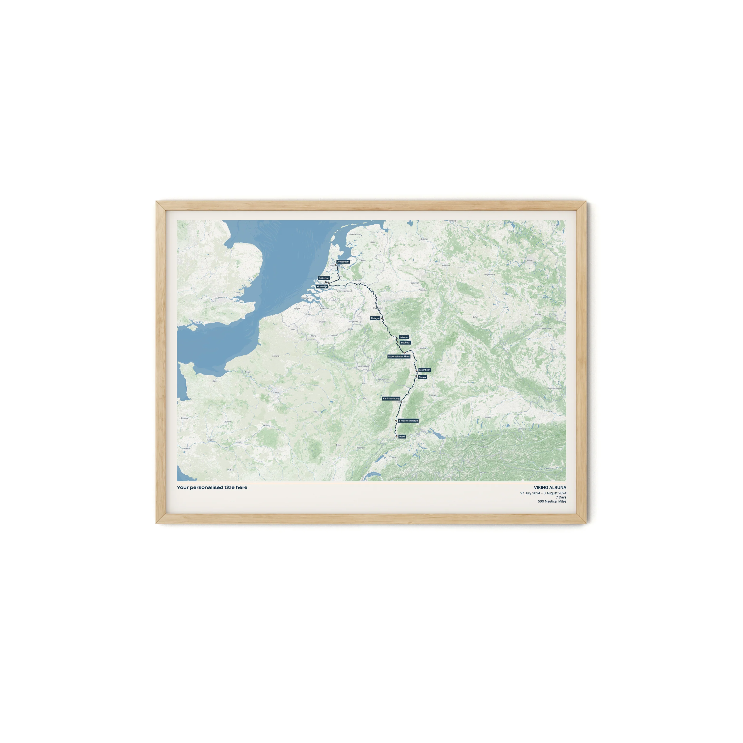Custom River Cruise Map - Image 18