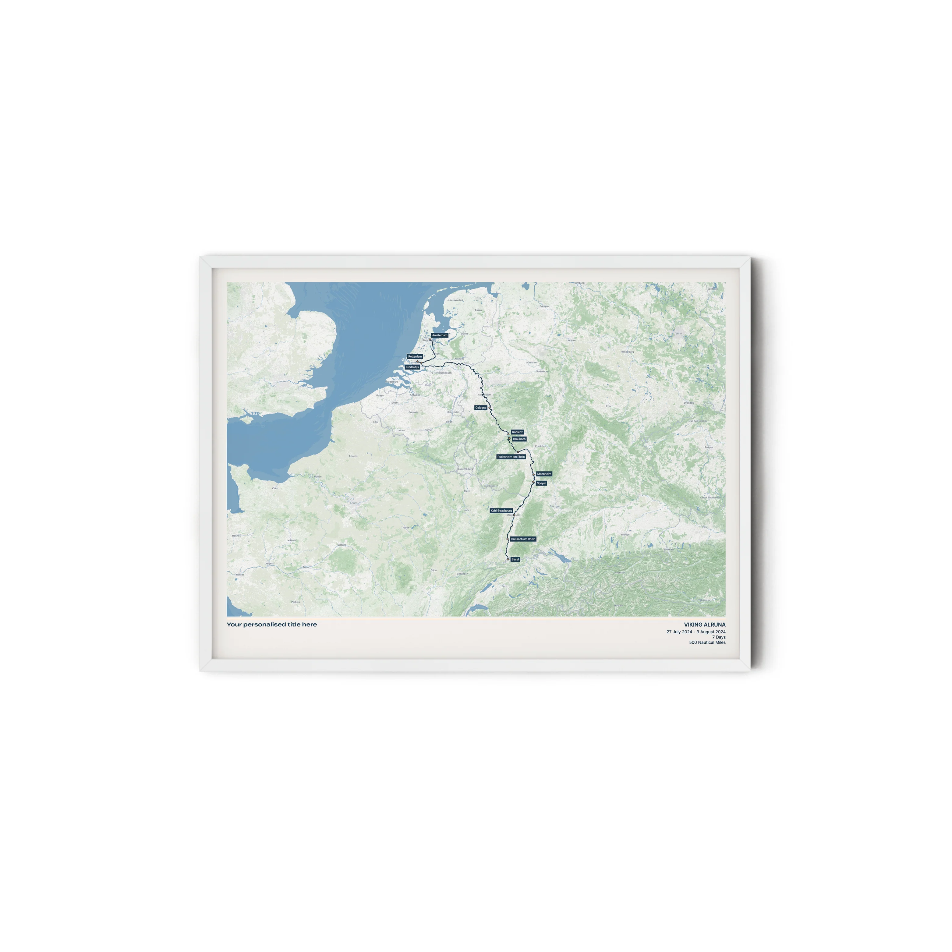 Custom River Cruise Map - Image 19