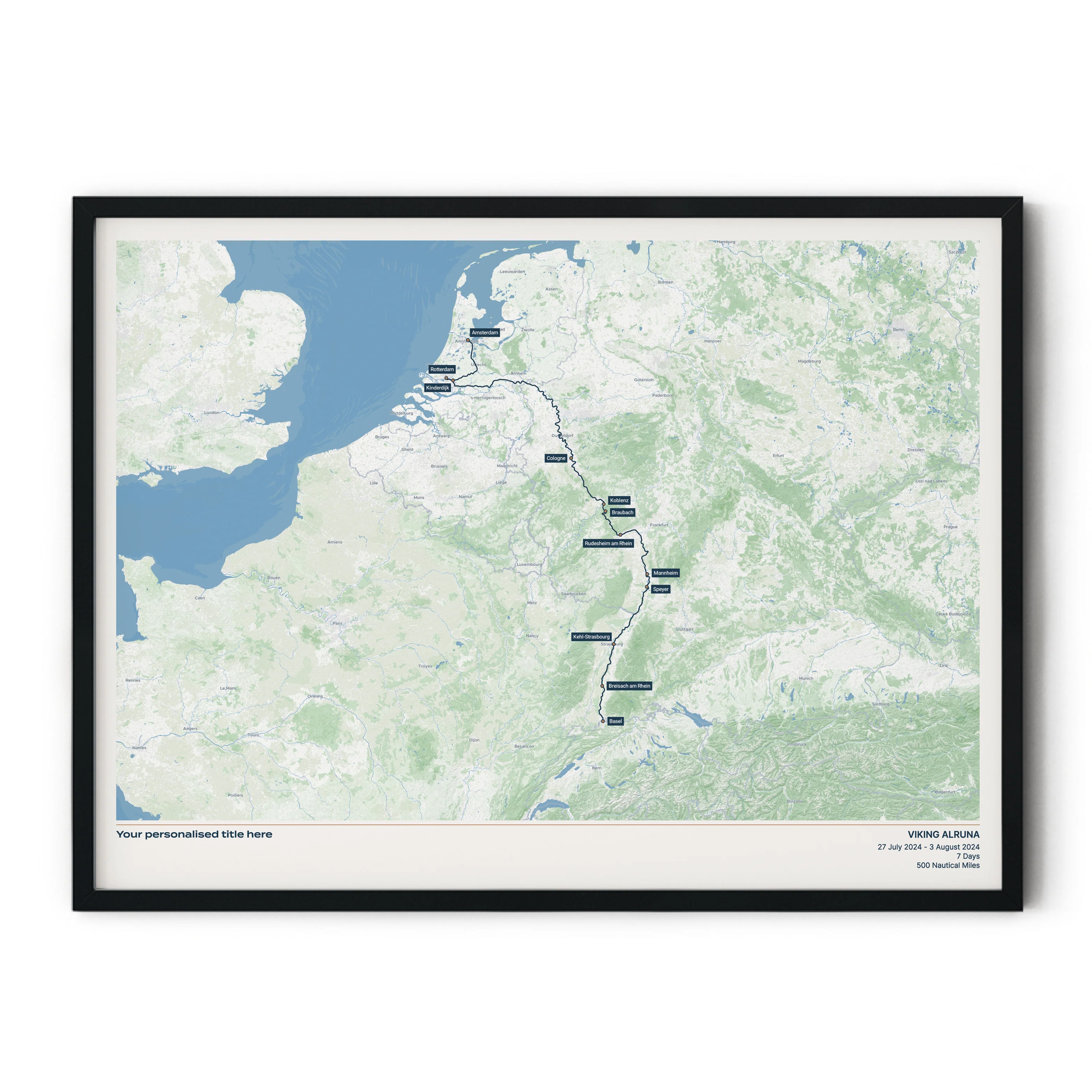 Custom River Cruise Map - Image 21