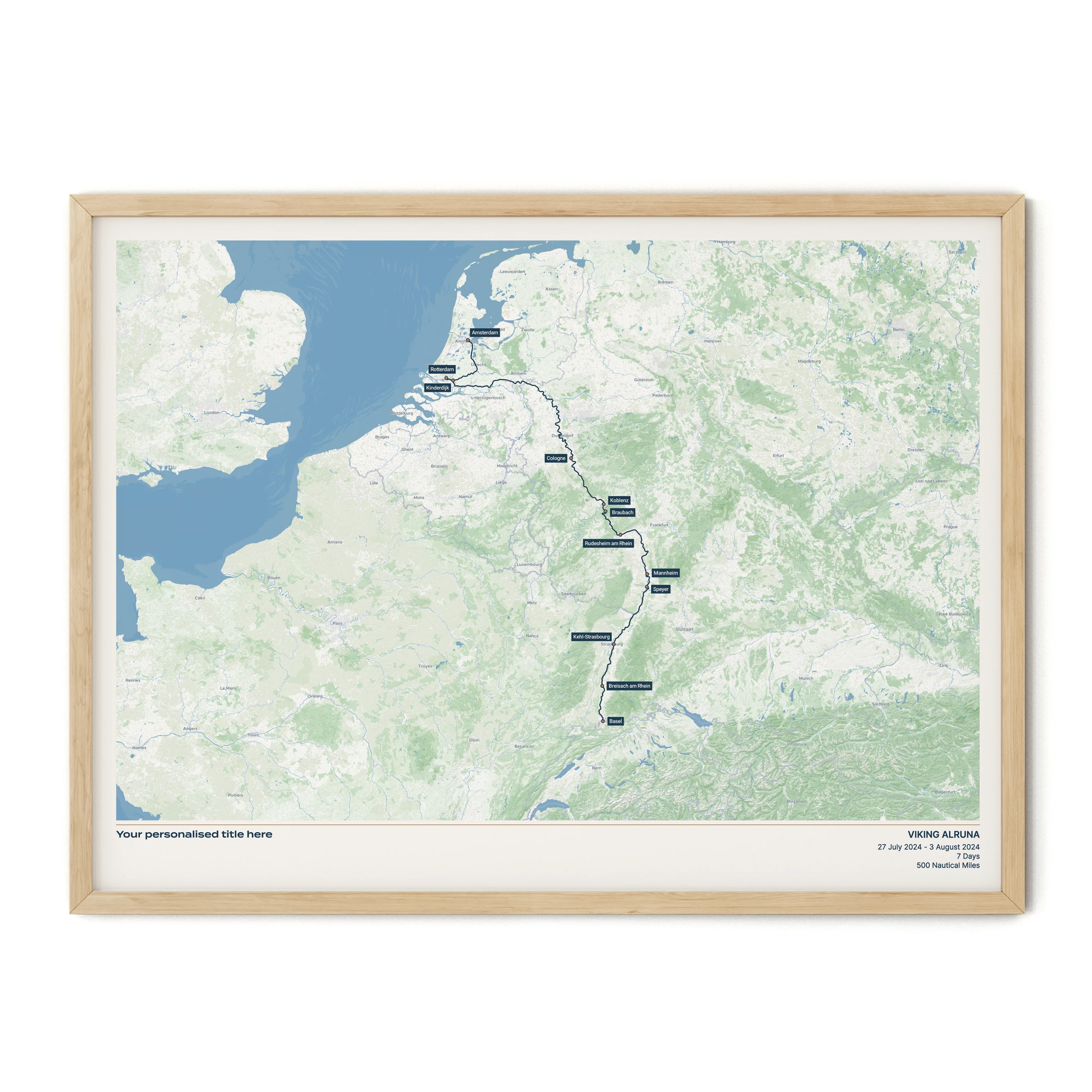 Custom River Cruise Map - Image 22