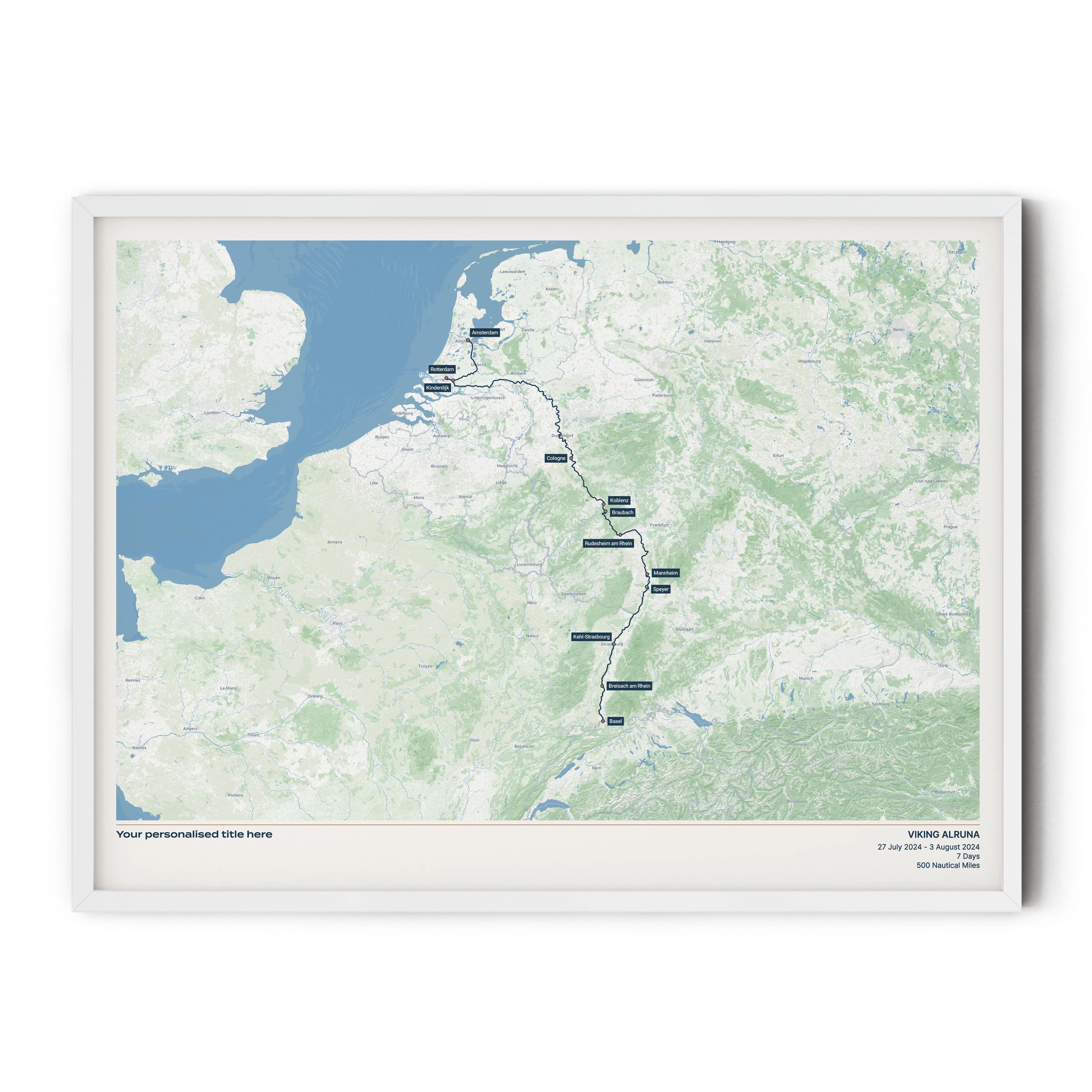 Custom River Cruise Map - Image 23