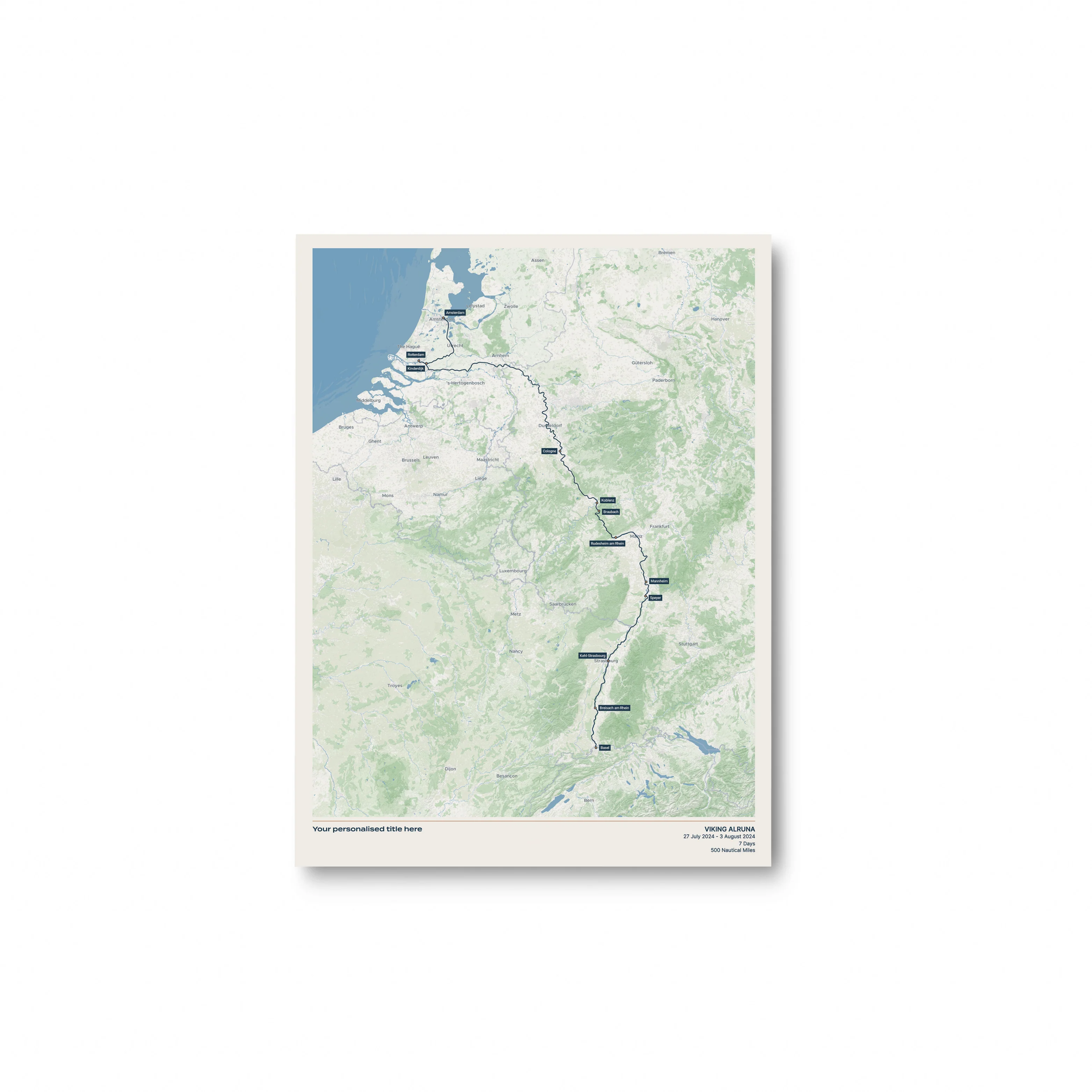 Custom River Cruise Map - Image 25