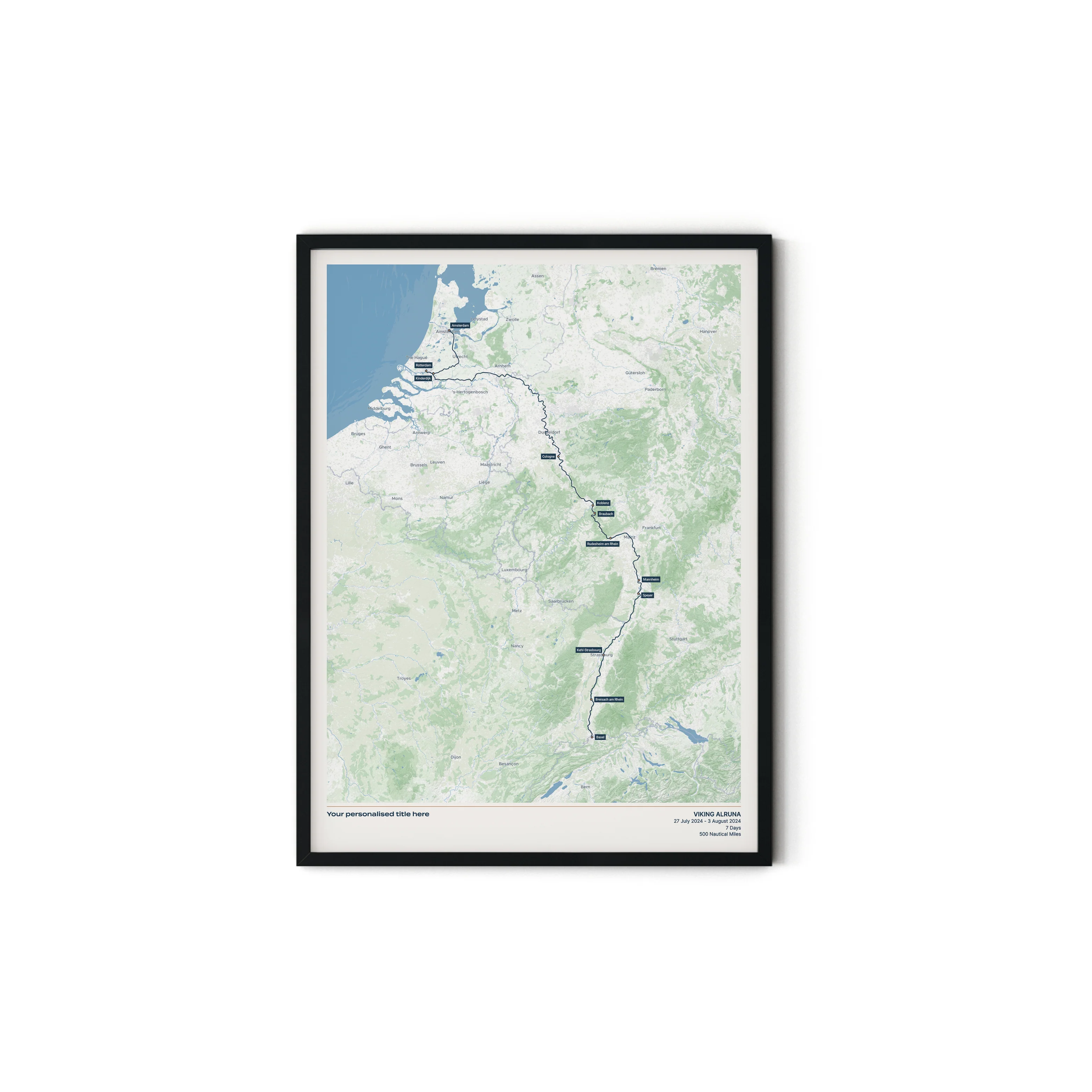 Custom River Cruise Map - Image 26