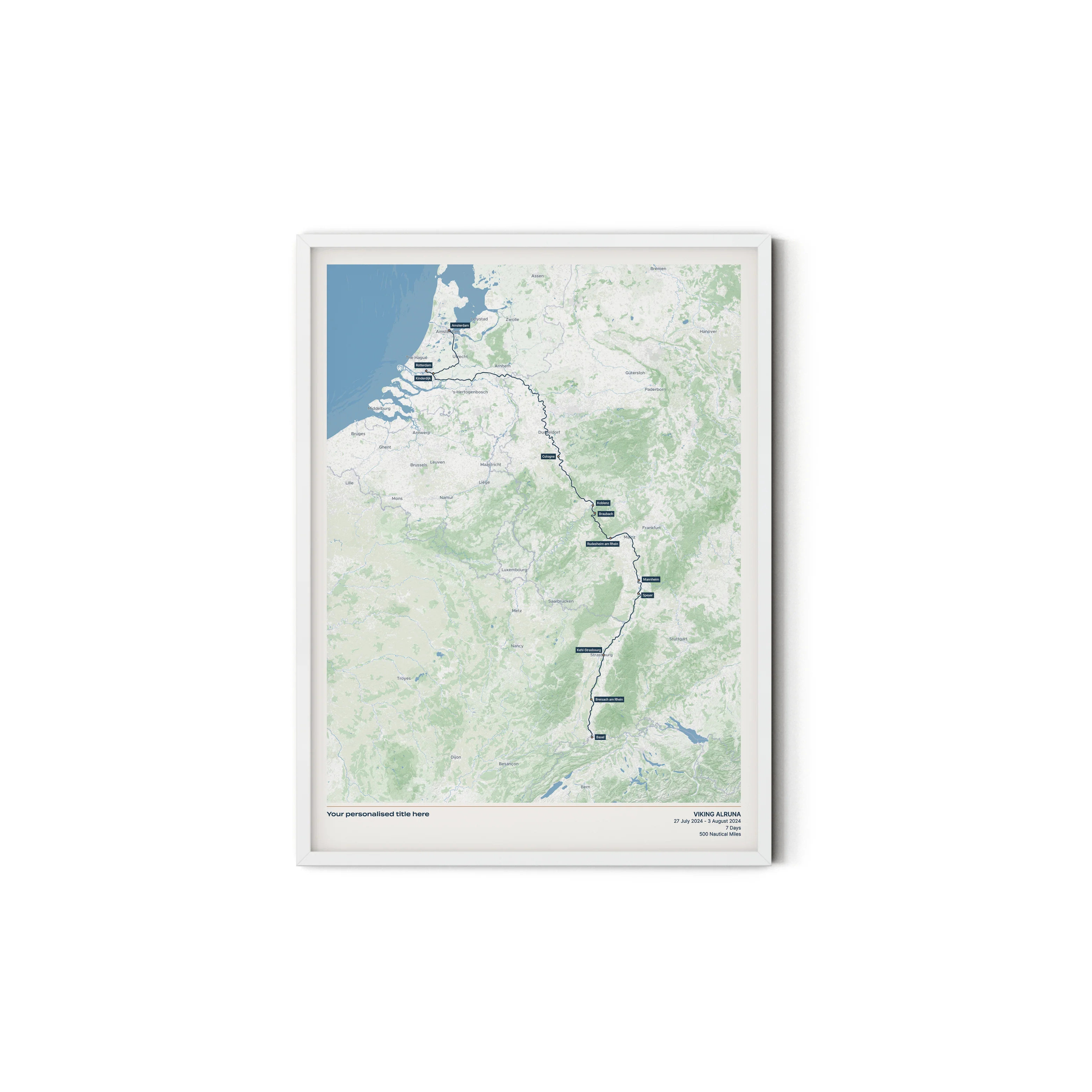 Custom River Cruise Map - Image 28