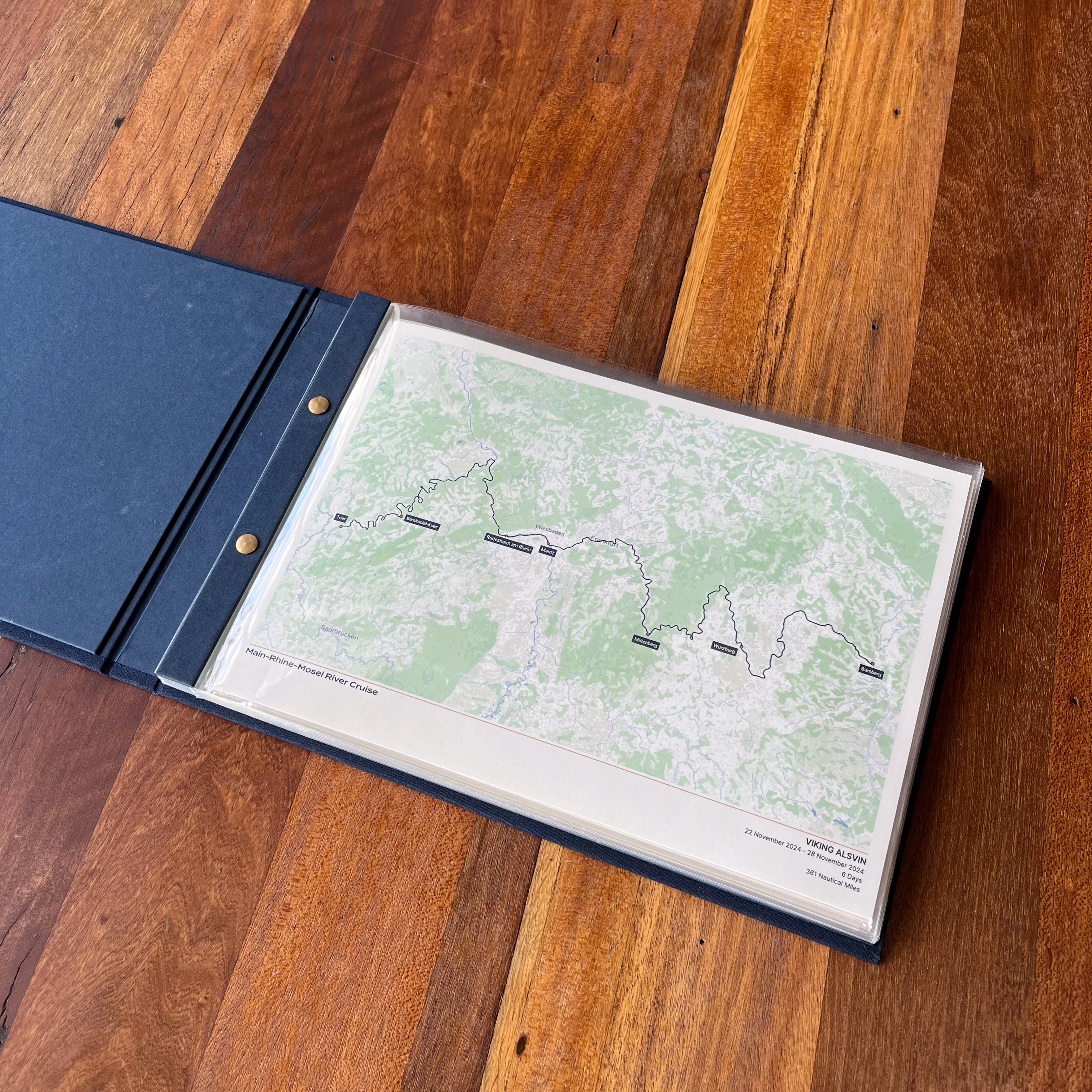 Custom River Cruise Map - Image 3