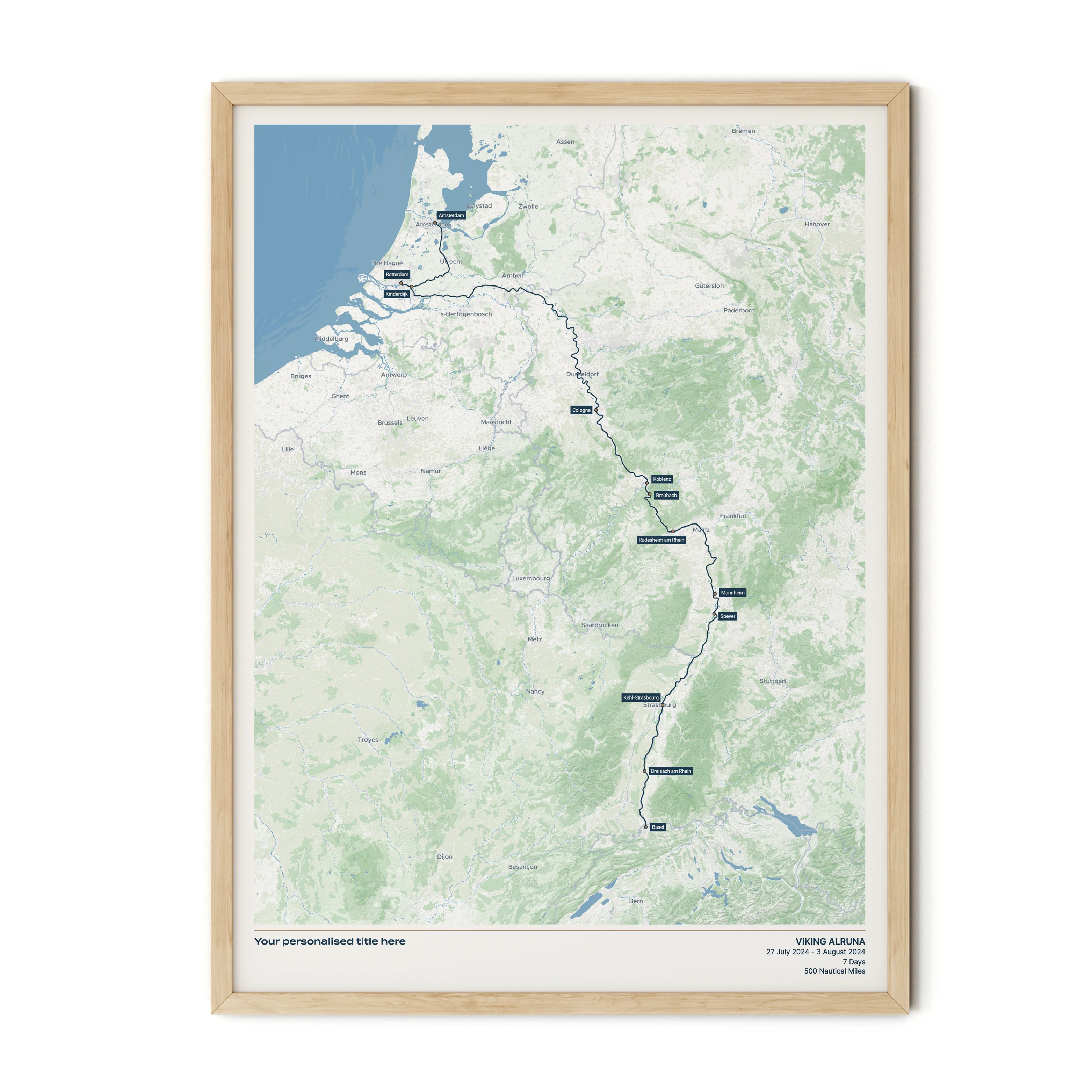 Custom River Cruise Map - Image 31