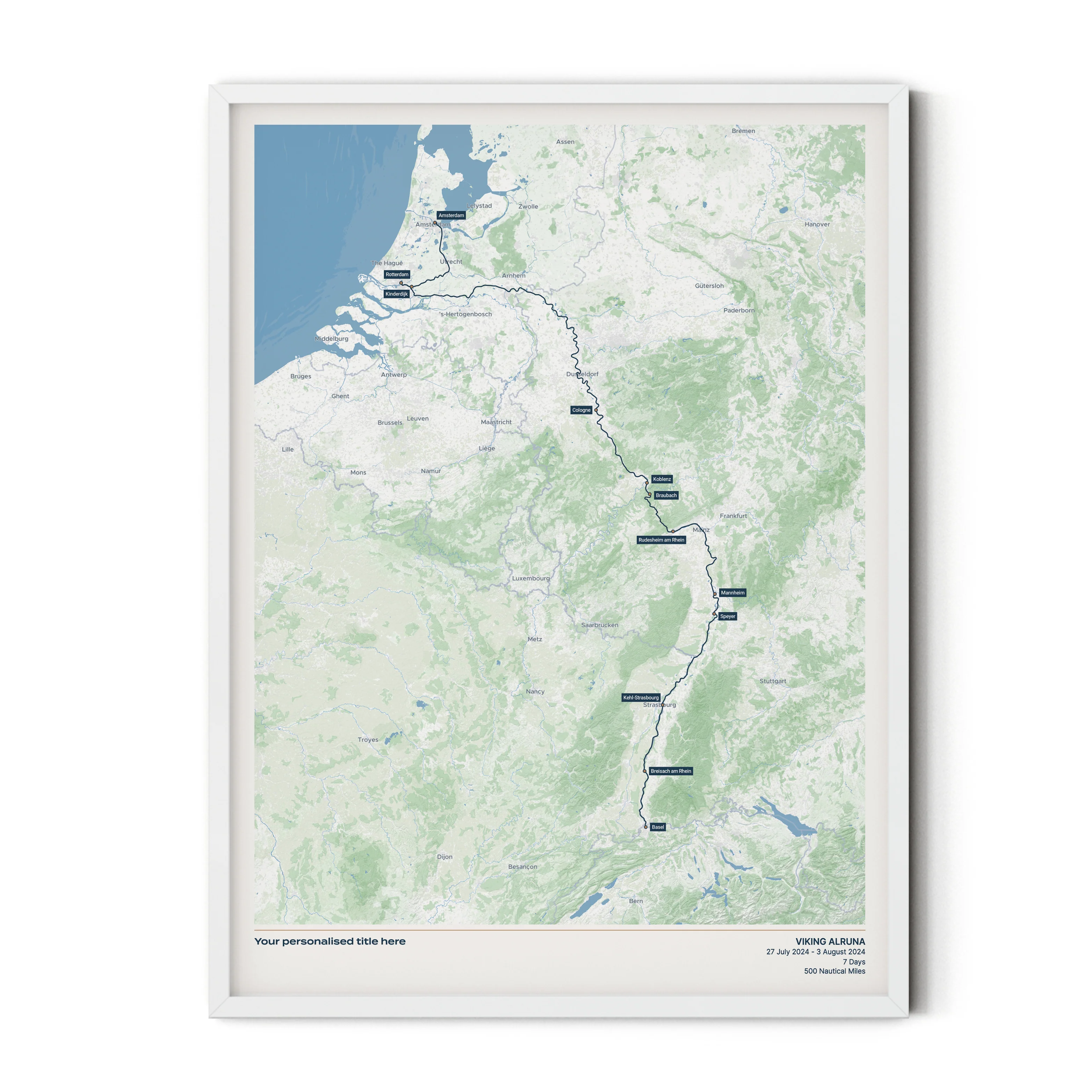 Custom River Cruise Map - Image 32