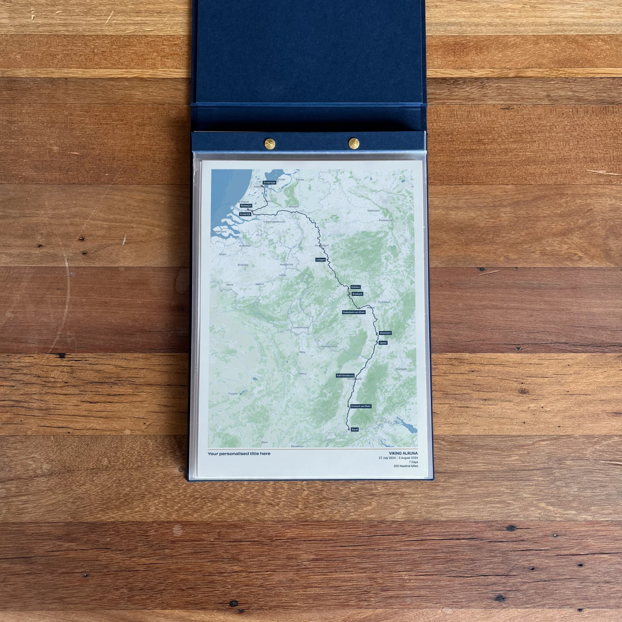 Custom River Cruise Map - Image 33