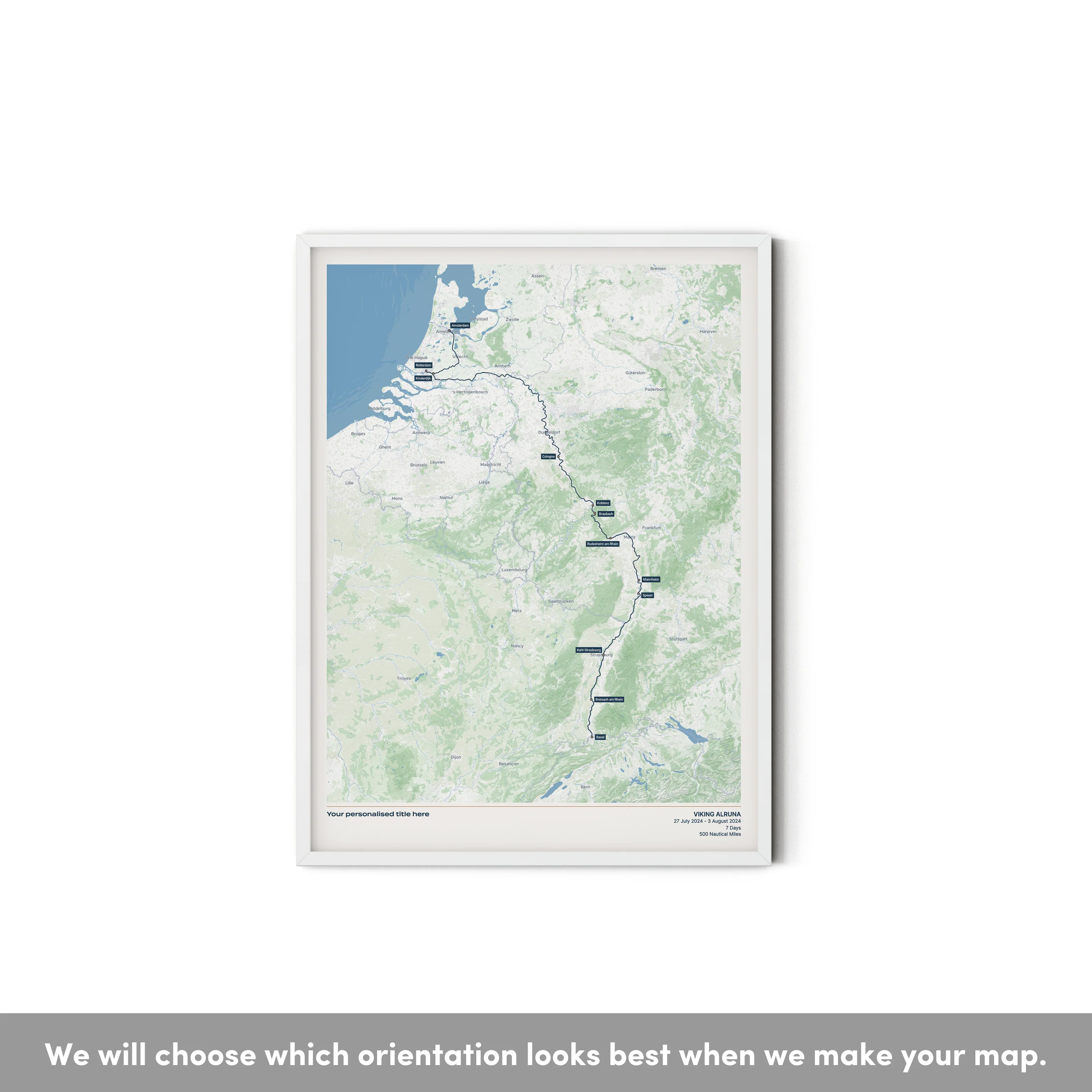 Custom River Cruise Map - Image 37